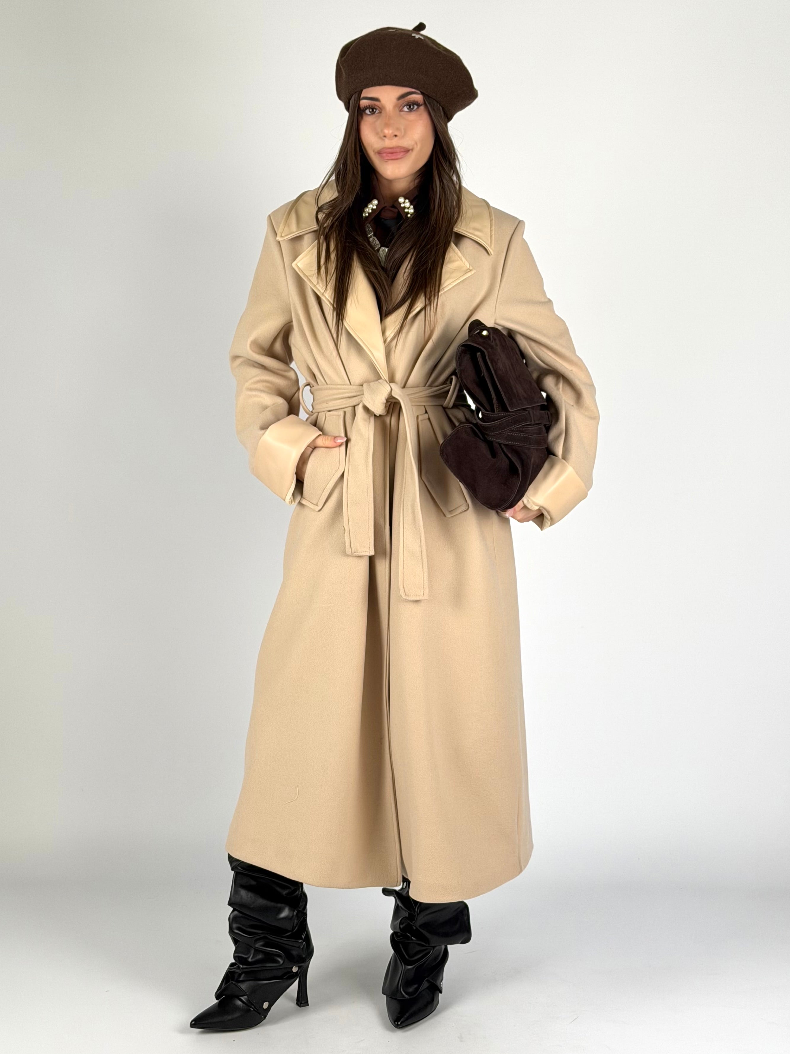 Cappotto madame beige