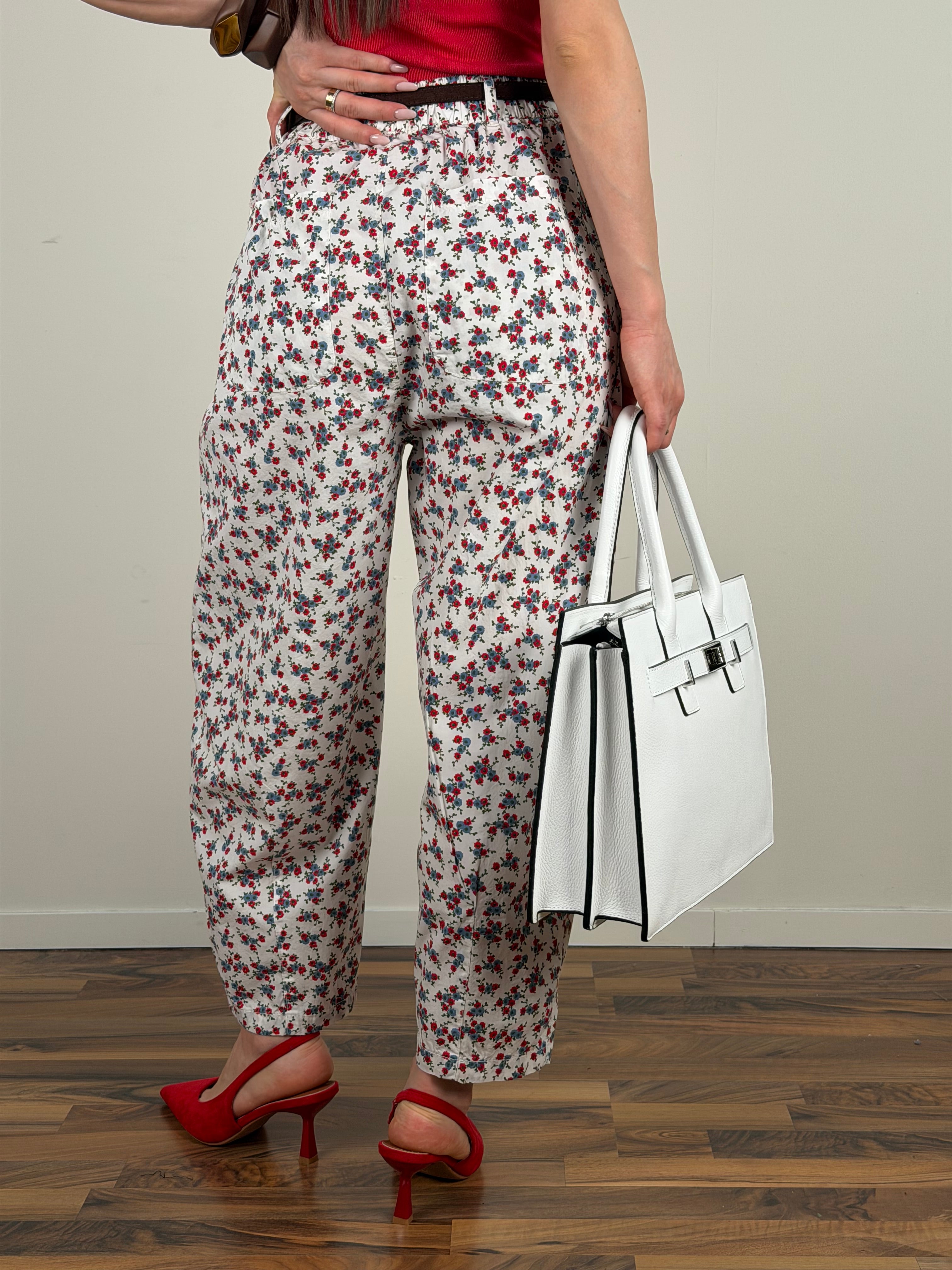 Pantalone Ines rosso