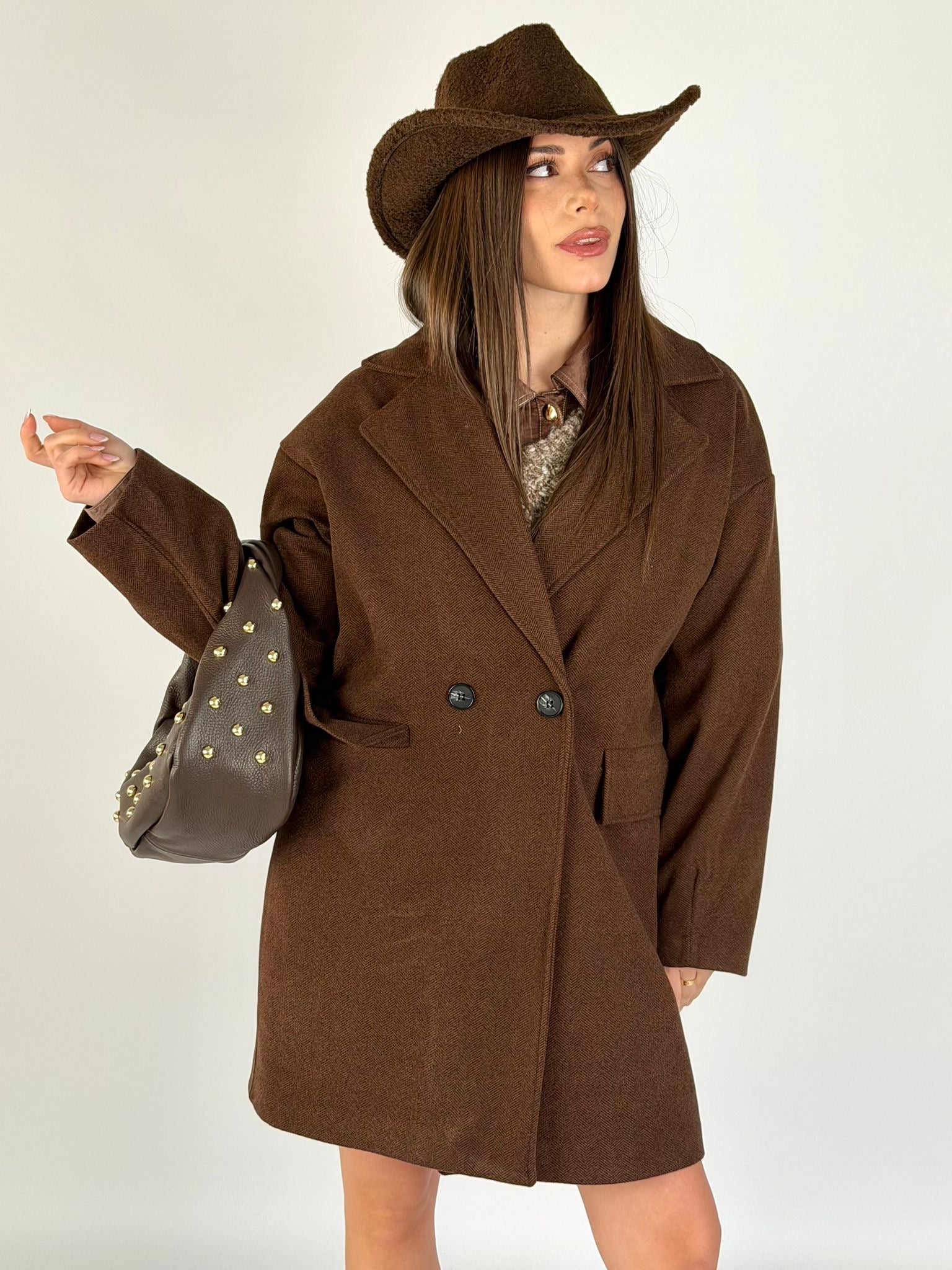 Cappotto bonton moro
