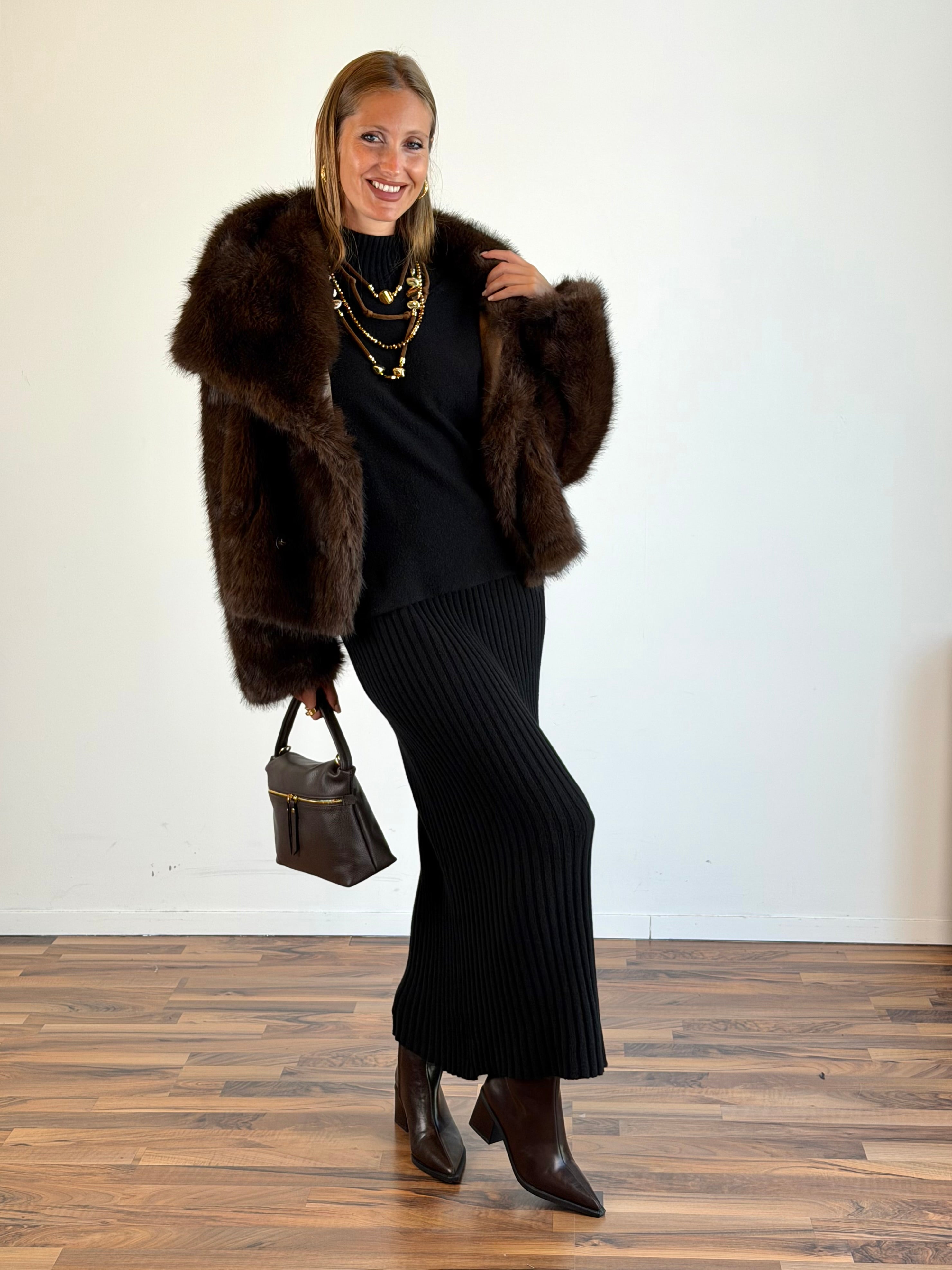 Pelliccia reversibile Jacqueline moro