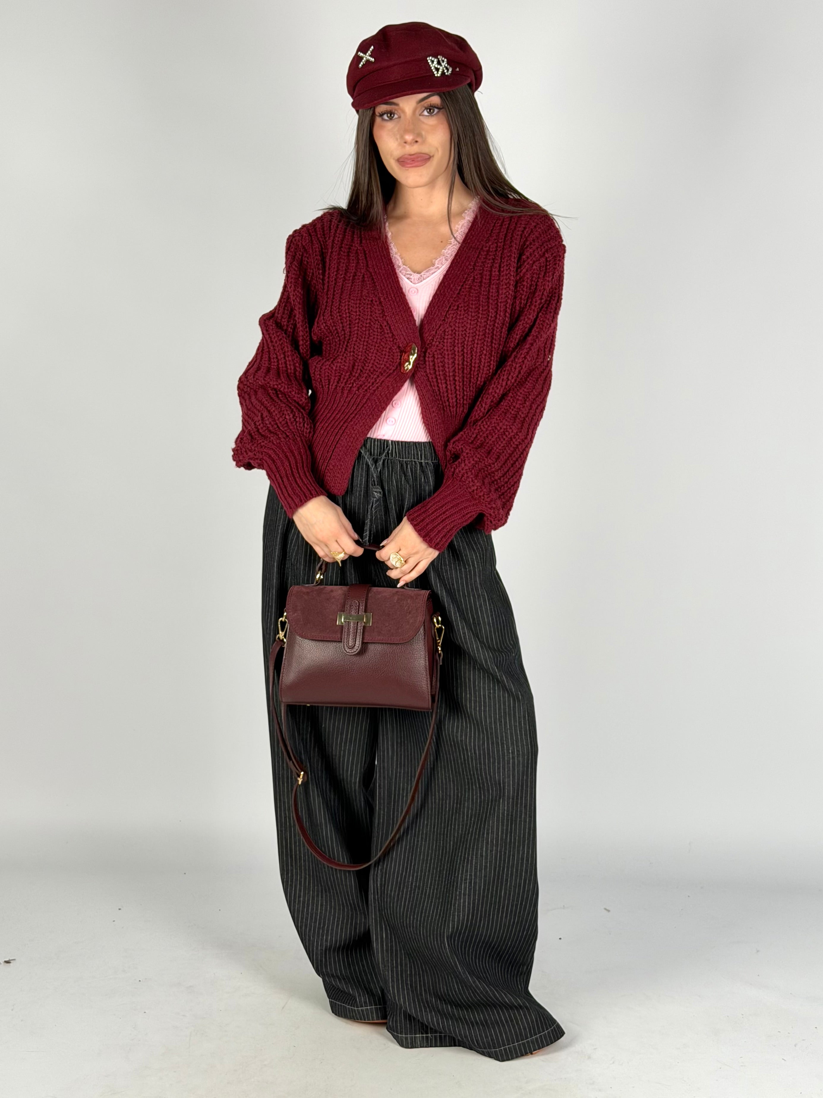 Maglia Amour bordeaux