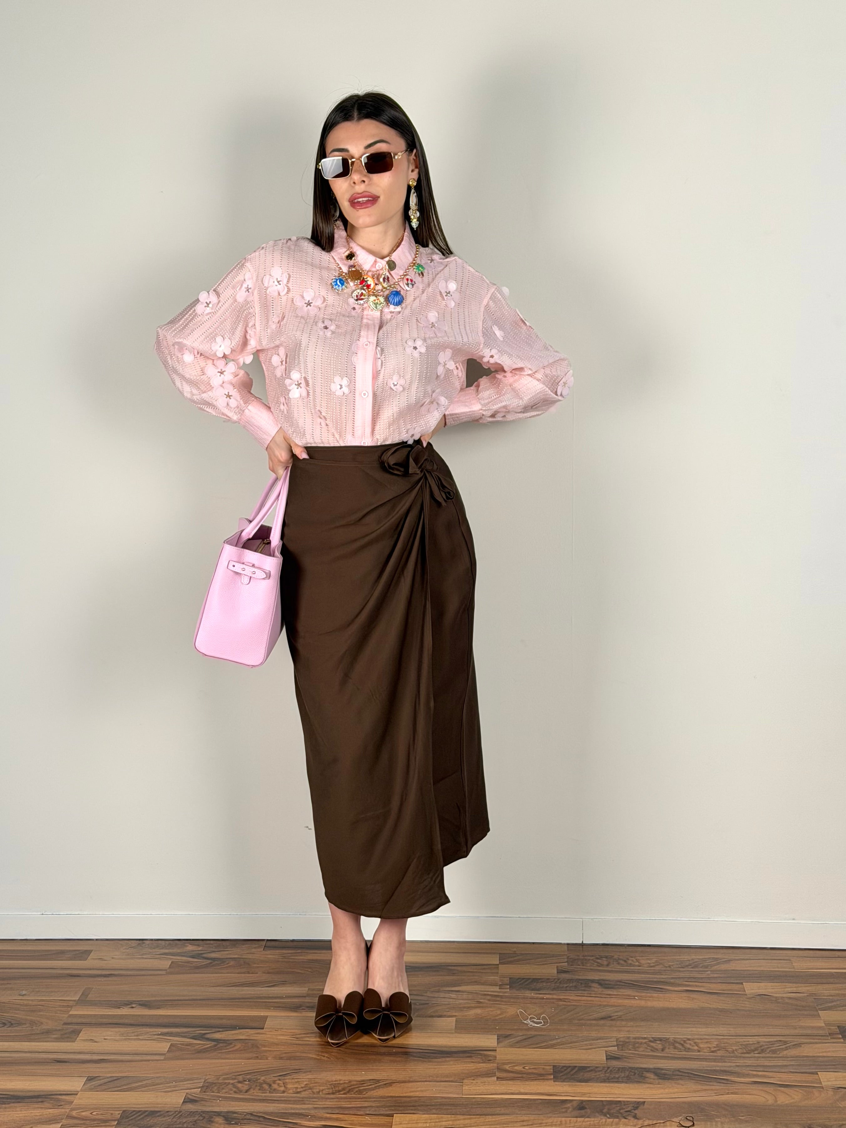 Camicia Lulù rosa