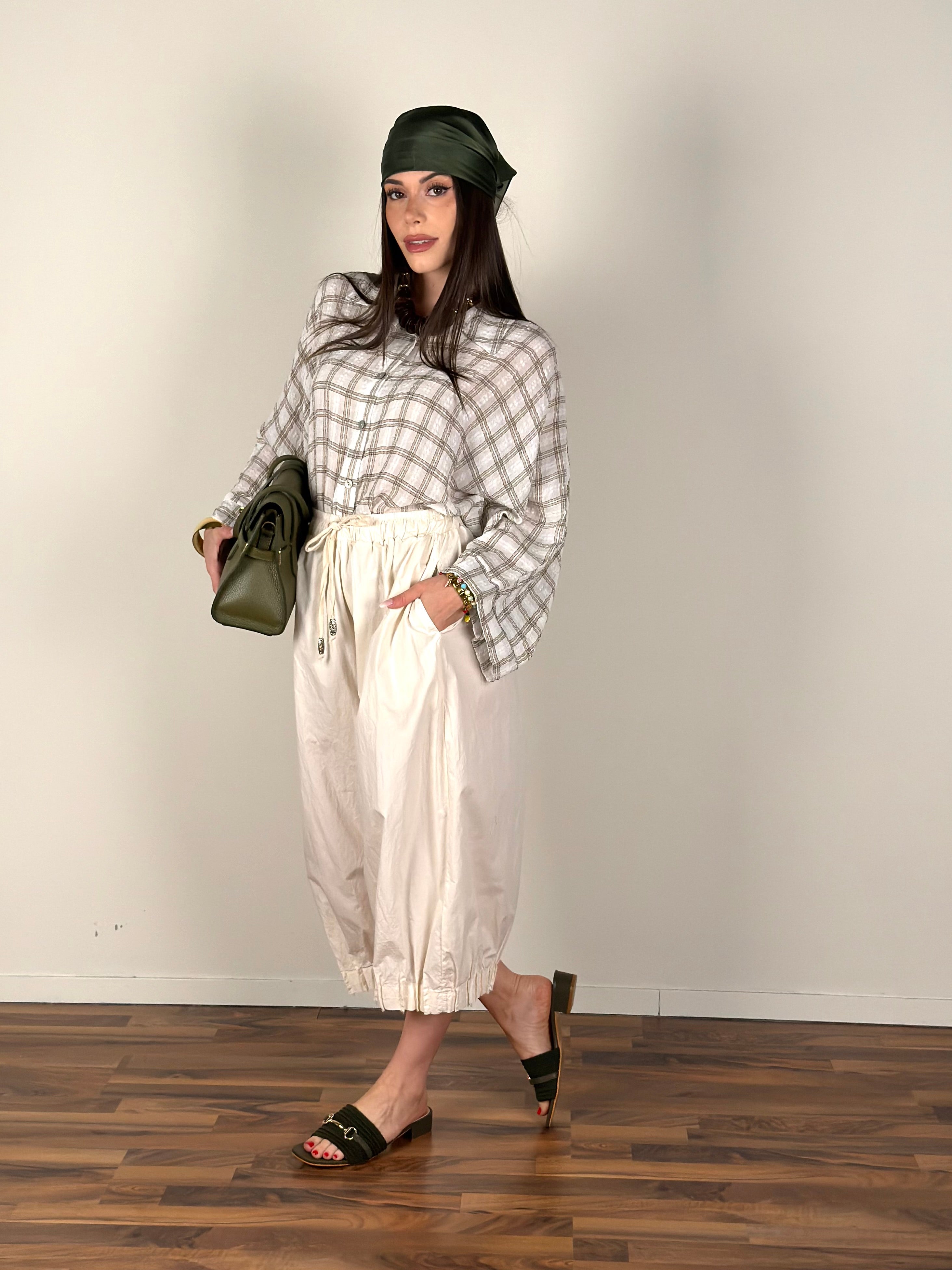 Pantalone Grace beige