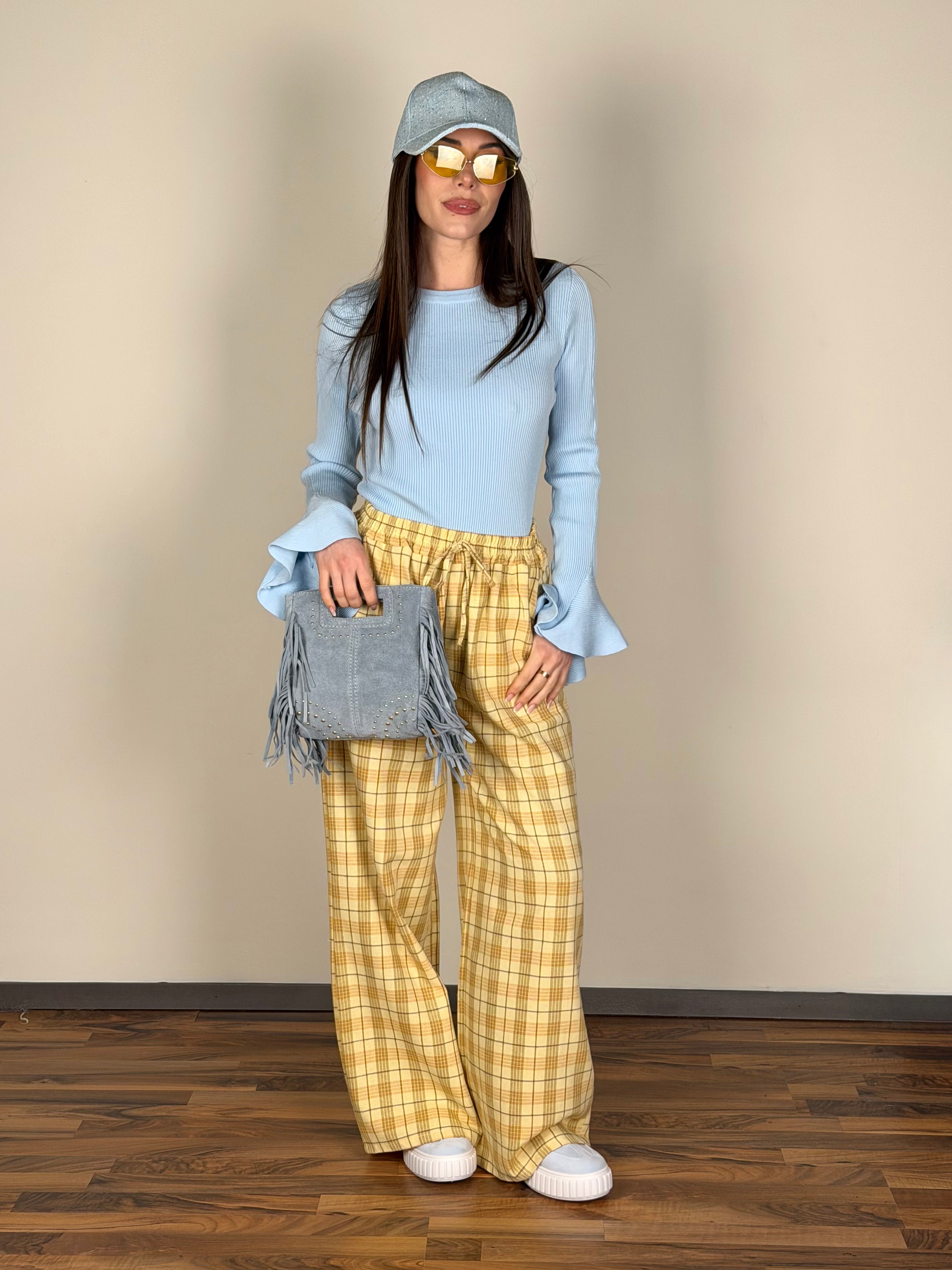 Maglia monday celeste