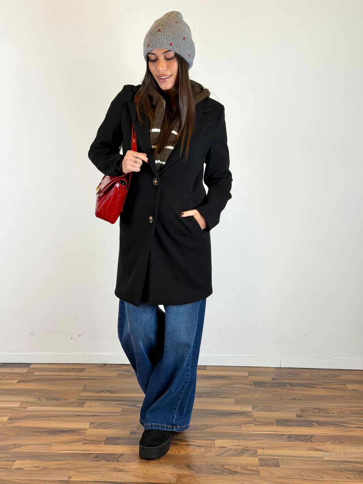 Cappotto Trendy nero