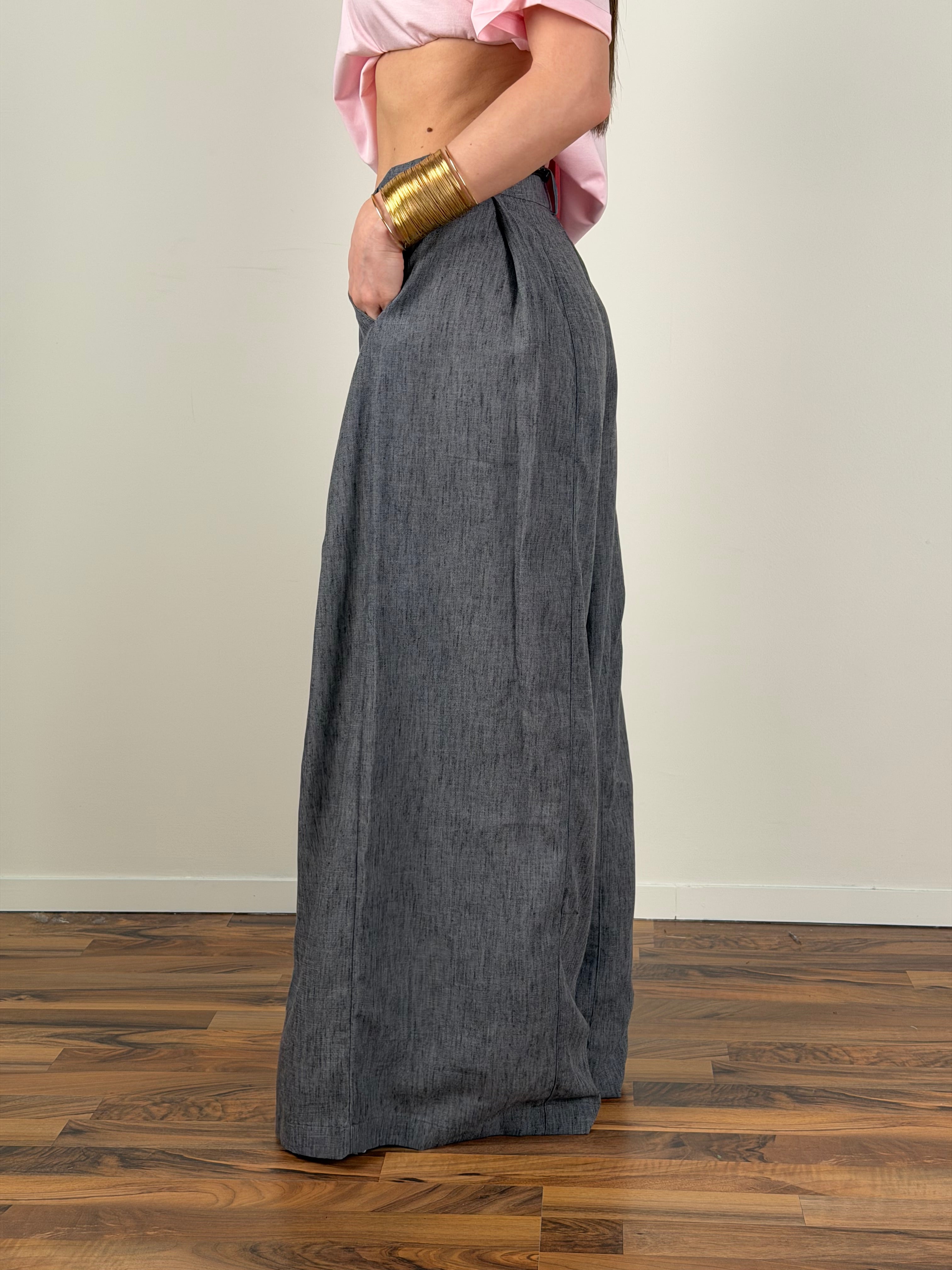 Pantalone Miriam grigio