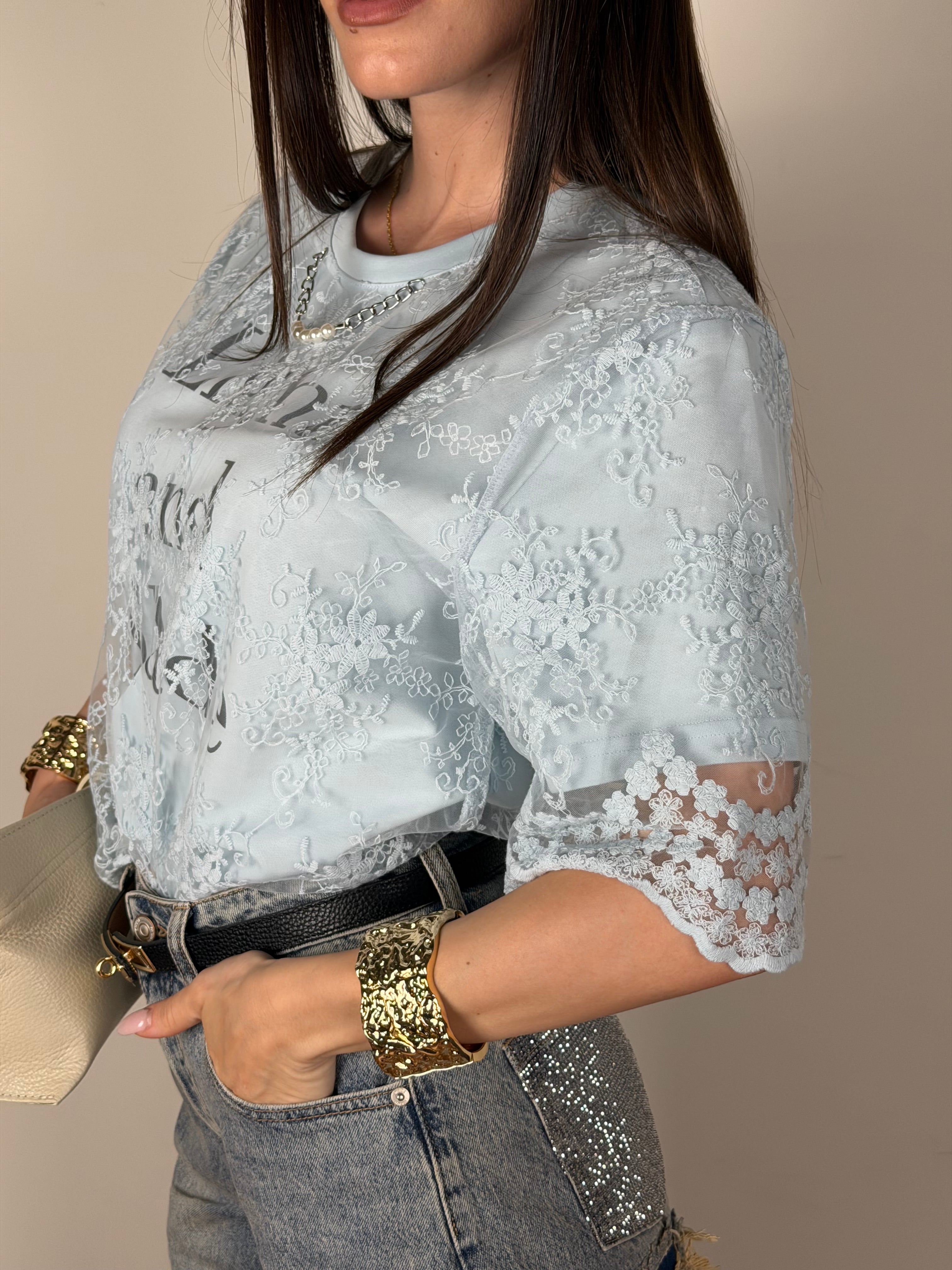 Maglia Light celeste