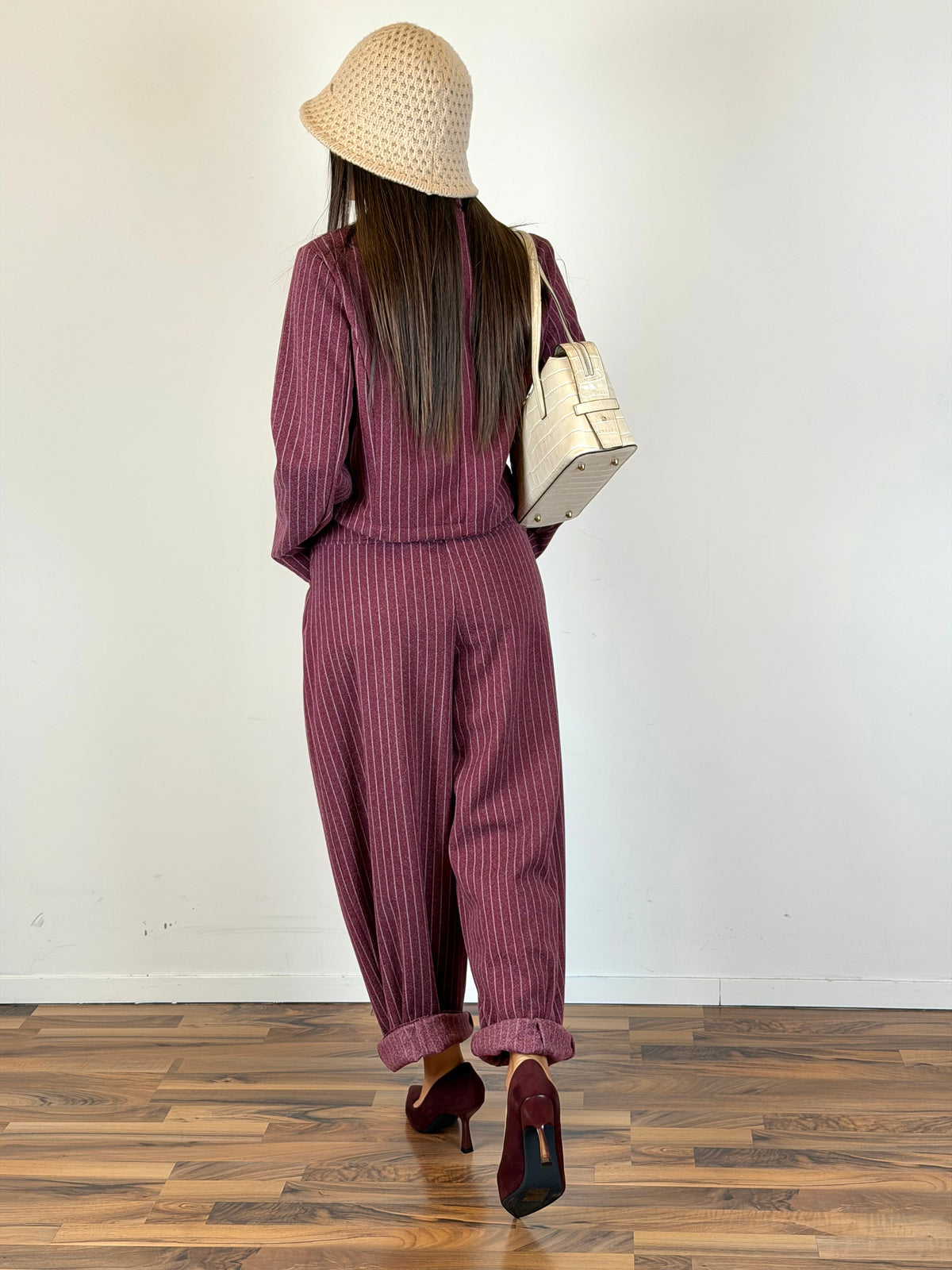 Pantalone Hypnotic bordeaux
