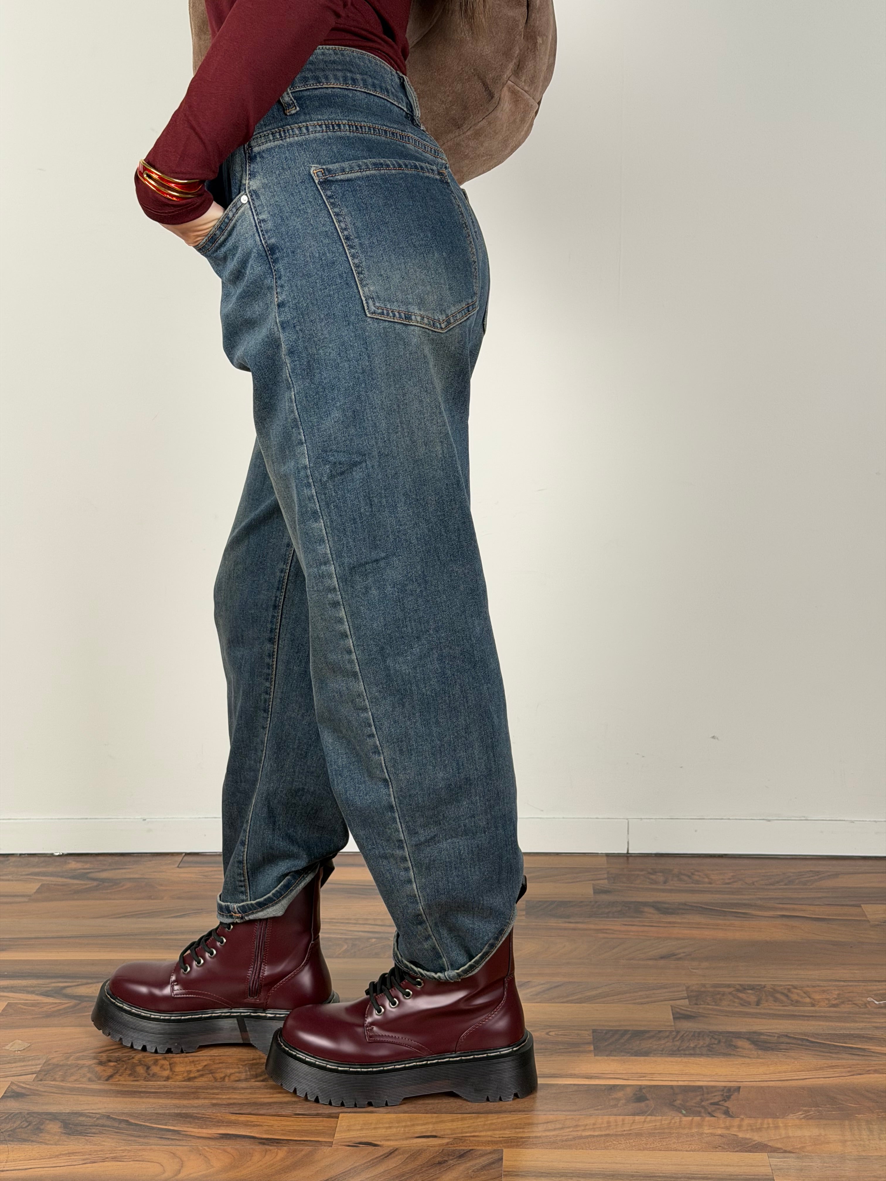 Jeans Giove blu slavato