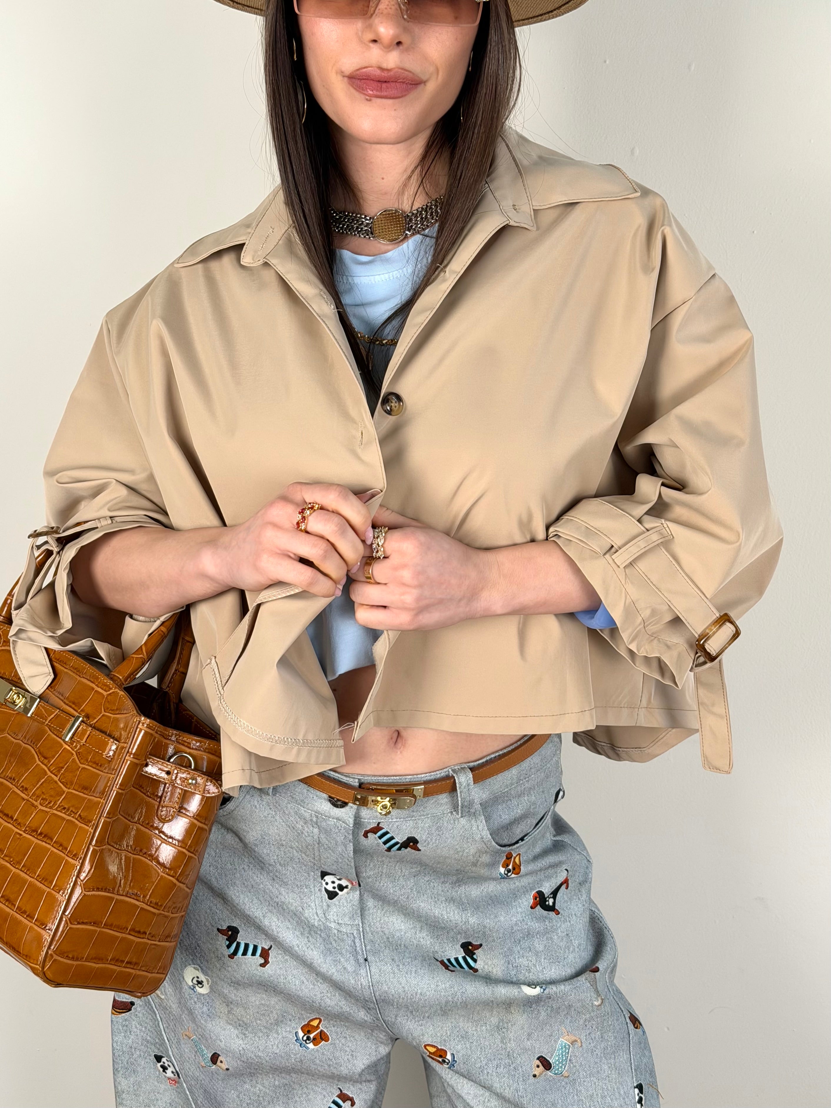 Trench Monica beige