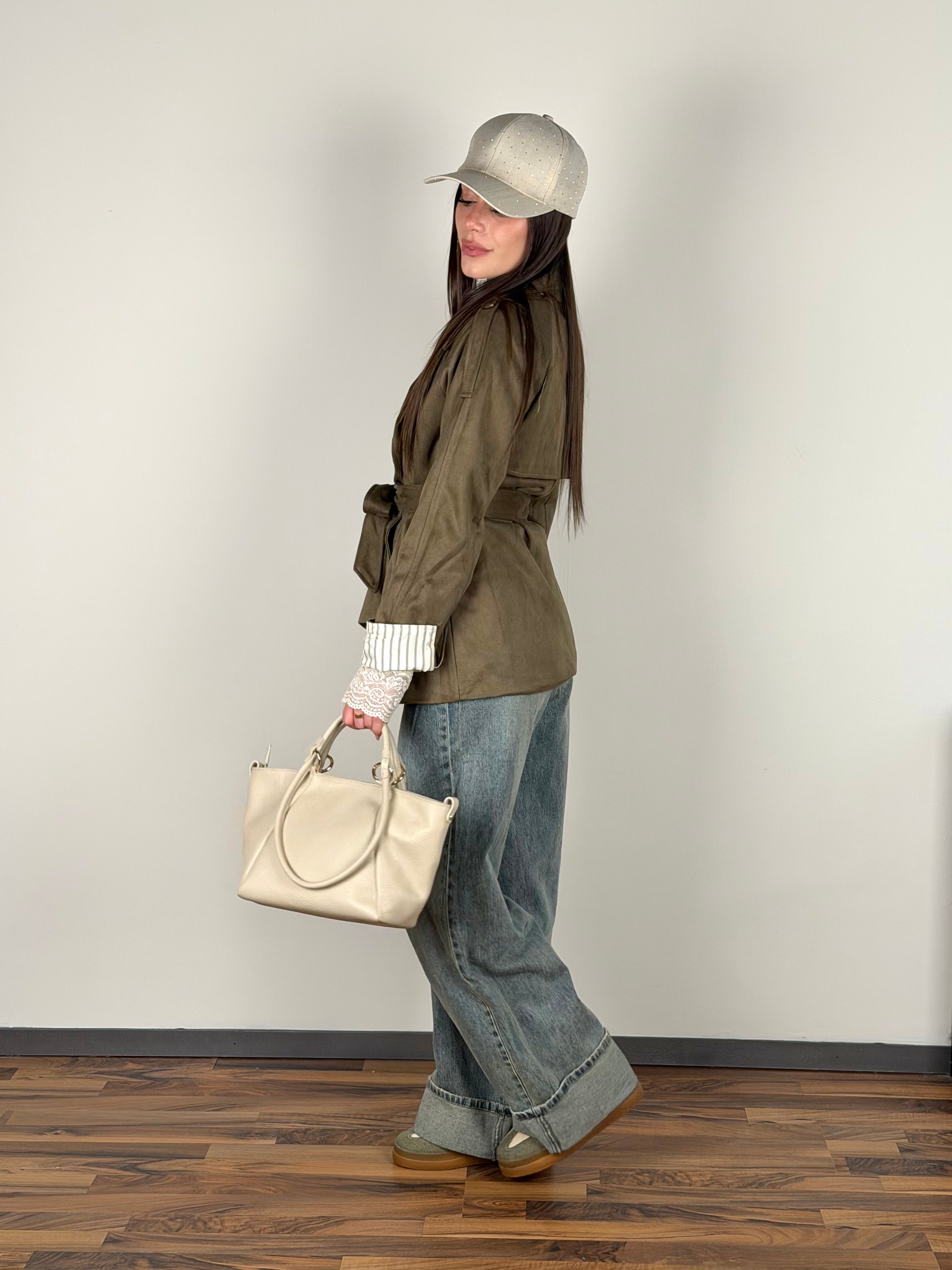 Trench Corinne verde