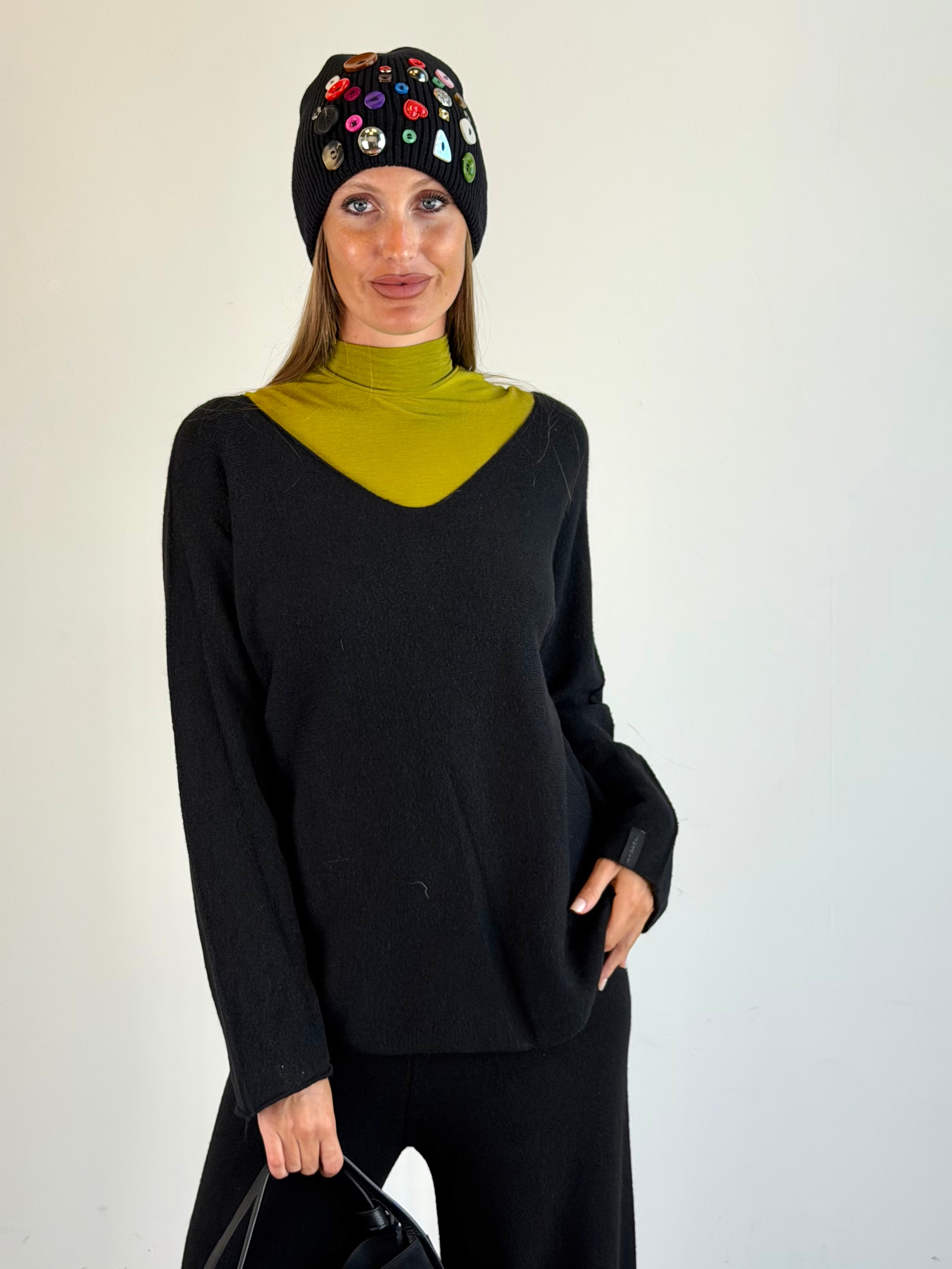 Maglia Sheila regular nero
