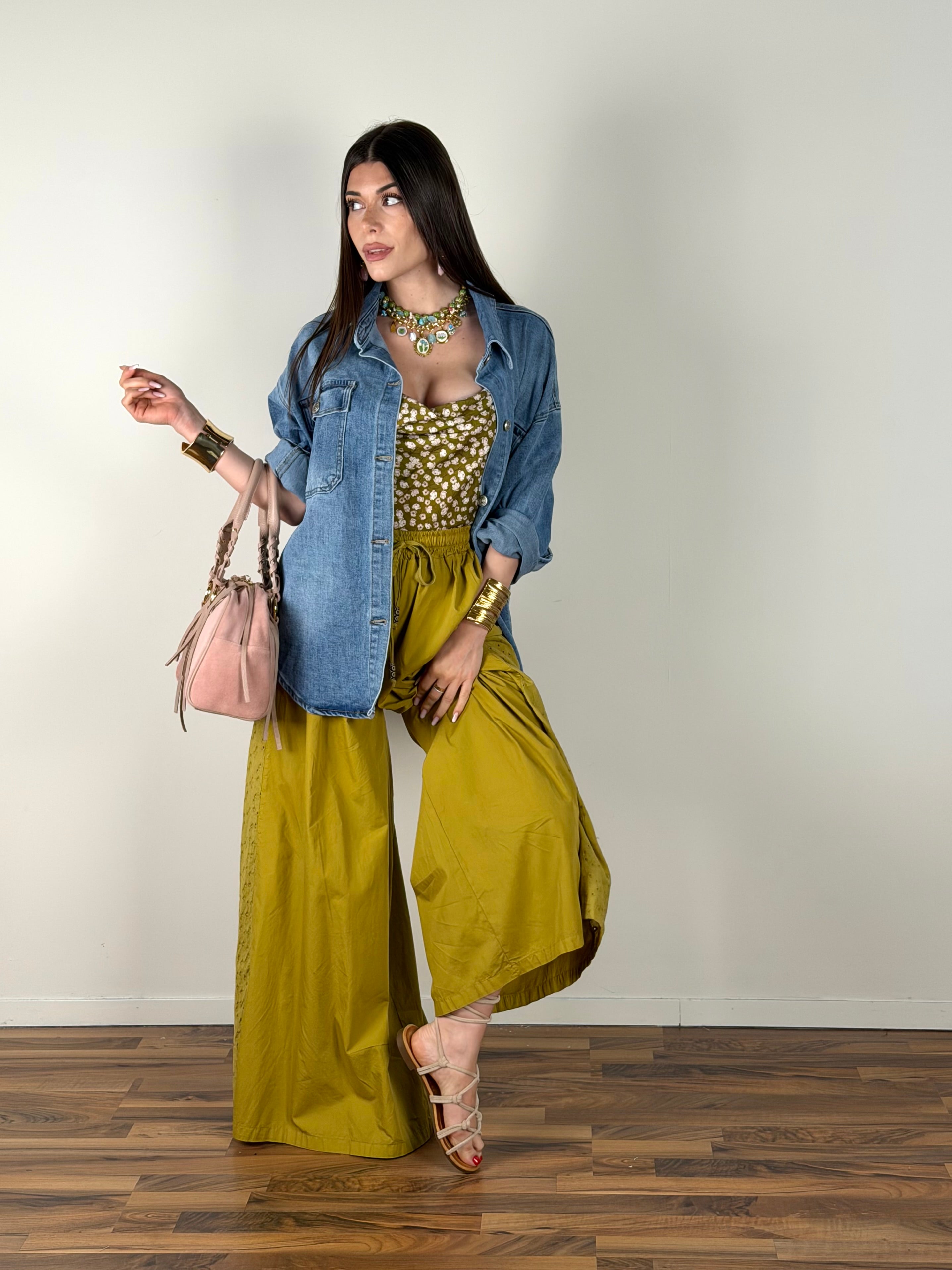 Camicia di jeans primavera
