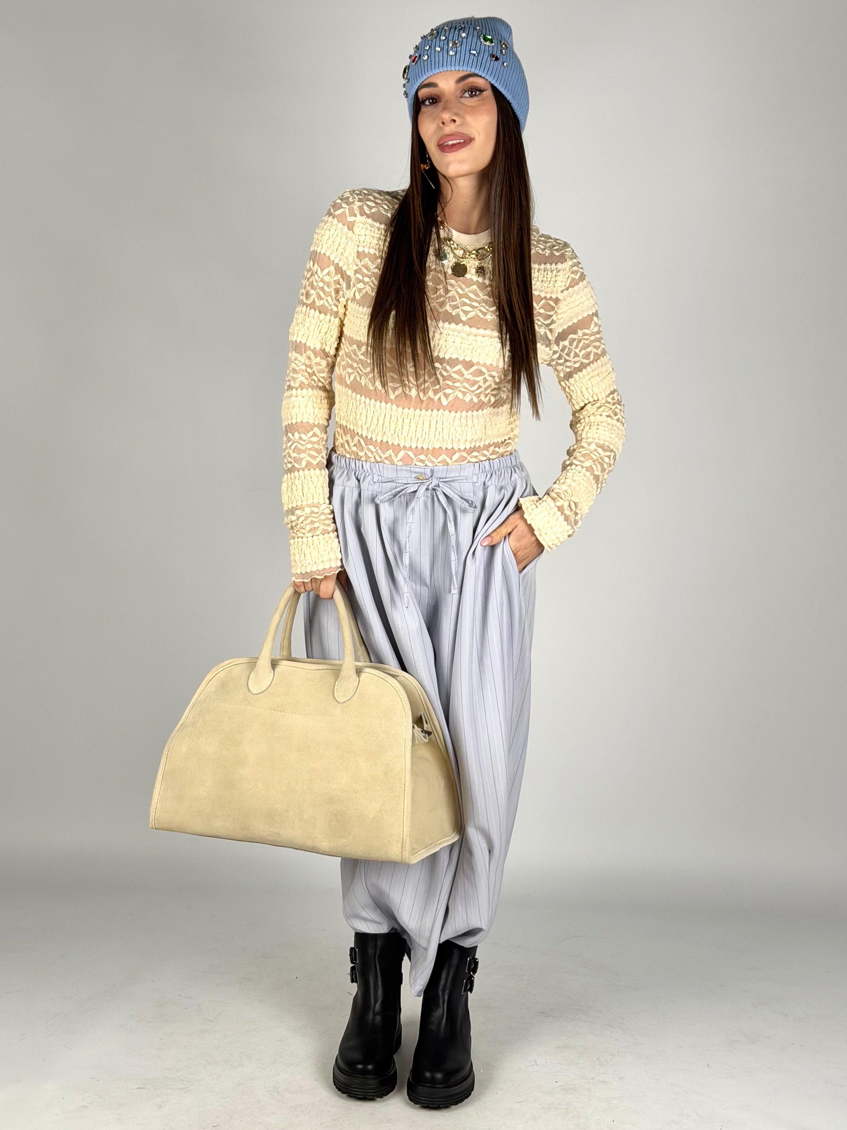 Pantalone Maya celeste