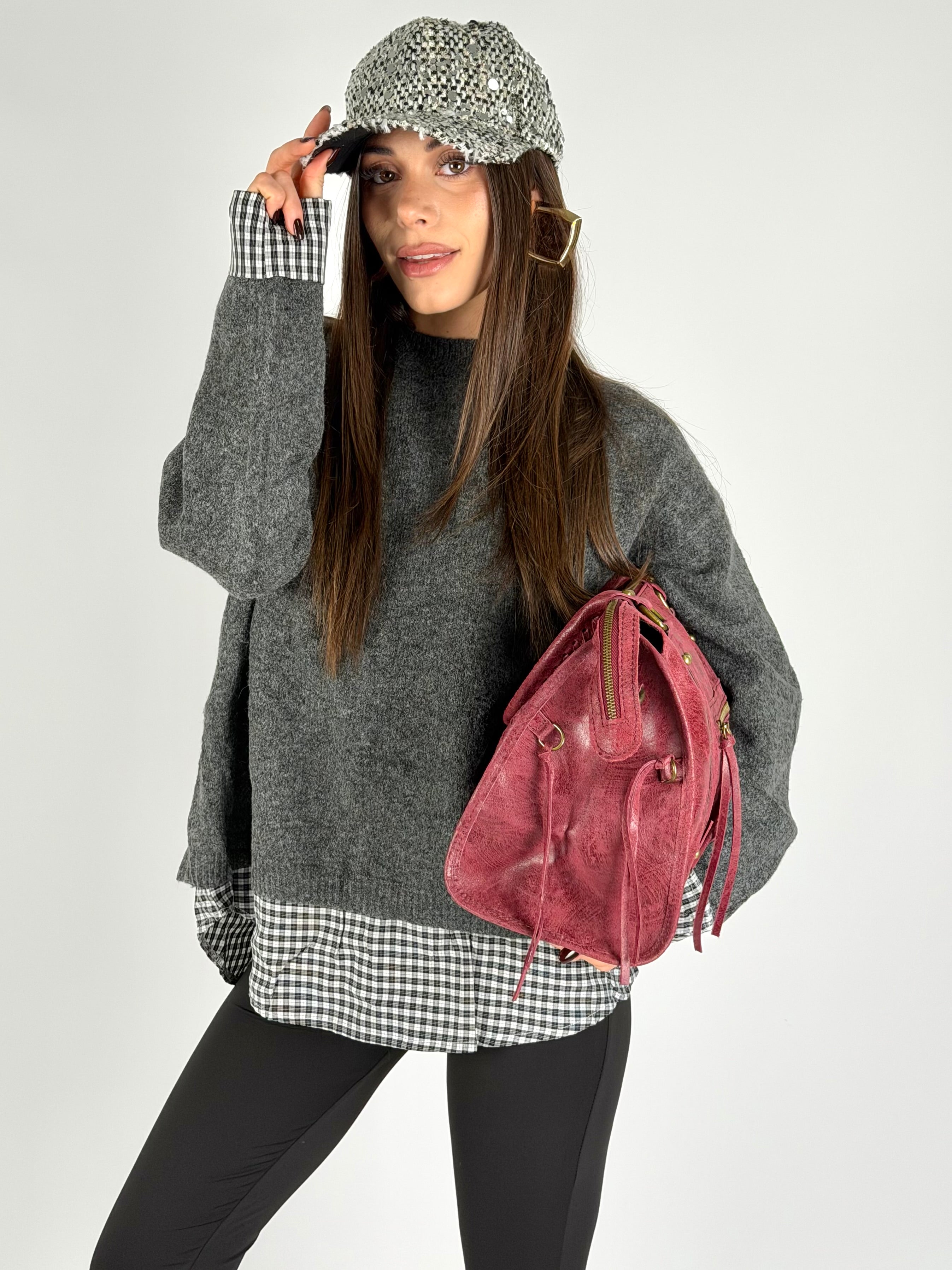 Maglia Margot grigia