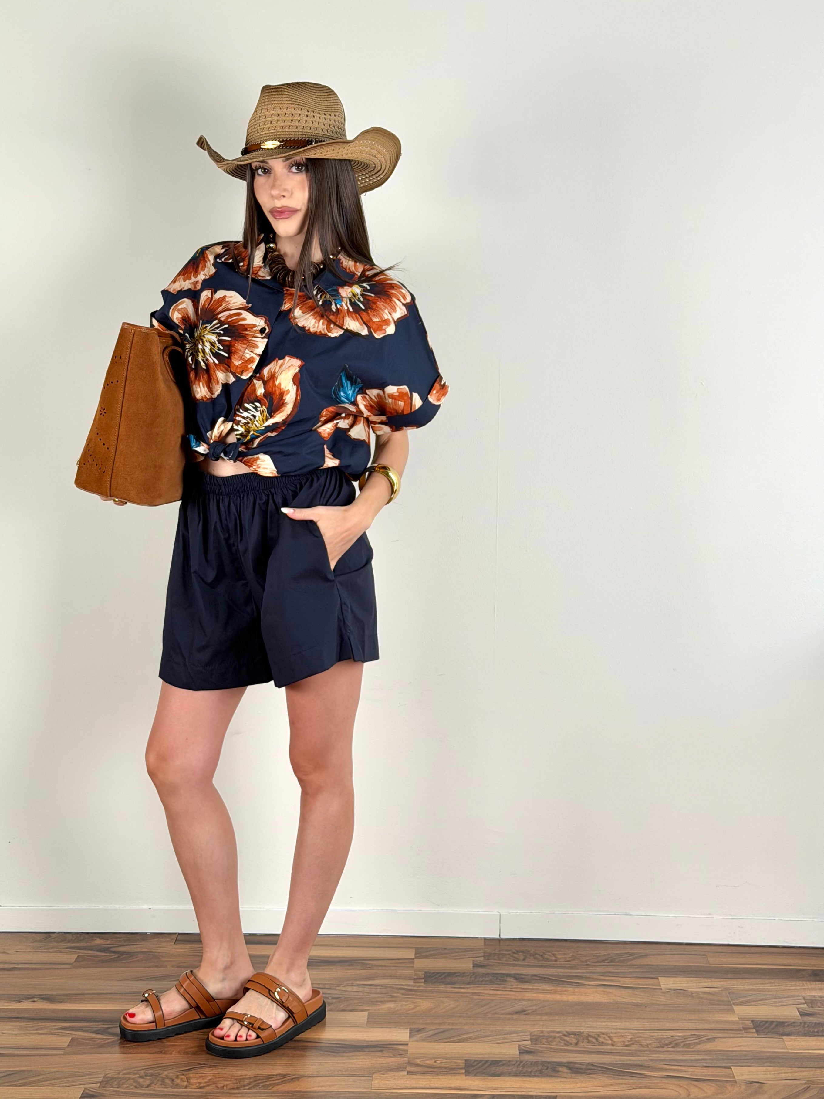 Pantalone Monday blu