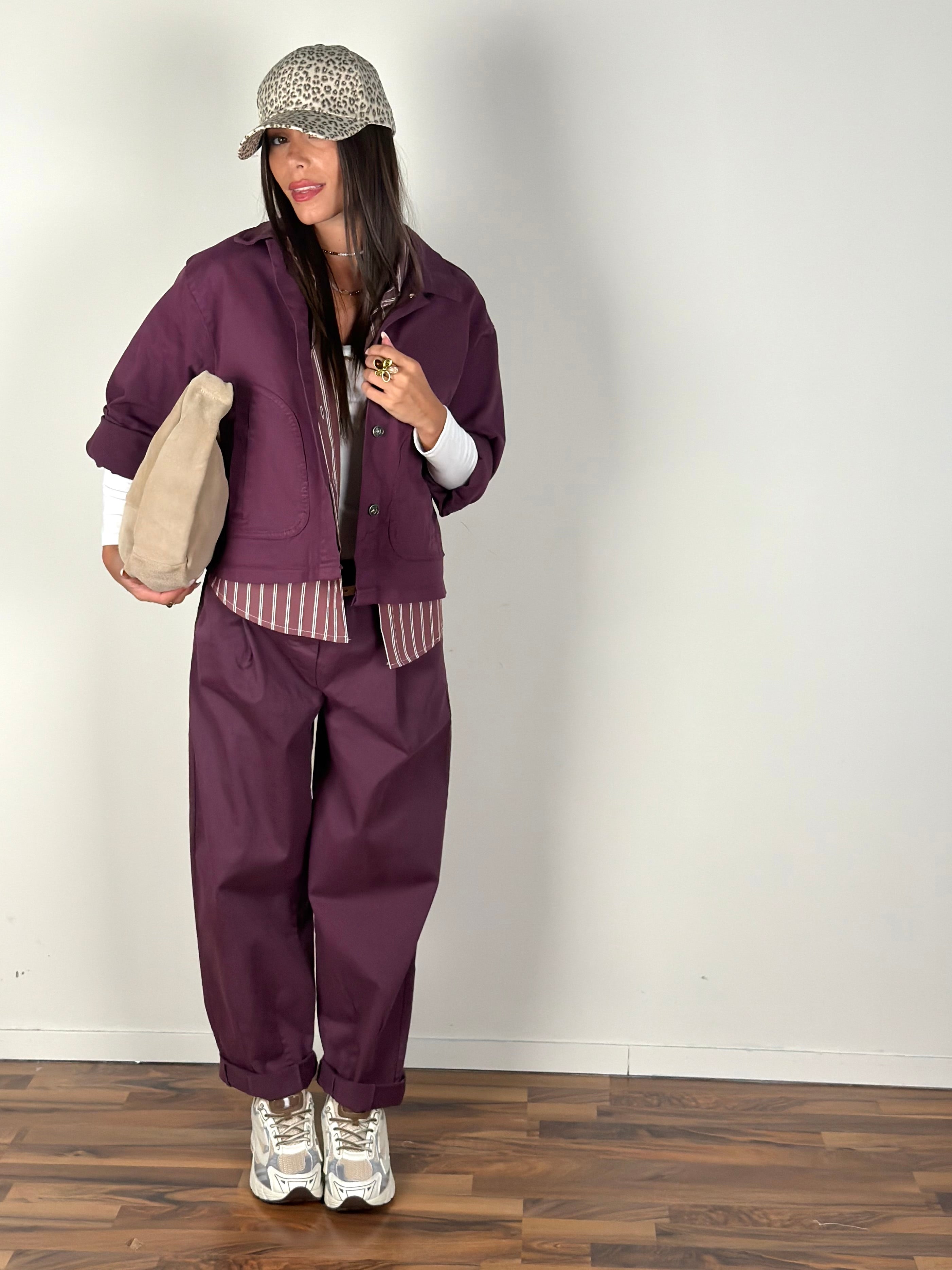 Giubbino Tempesta bordeaux