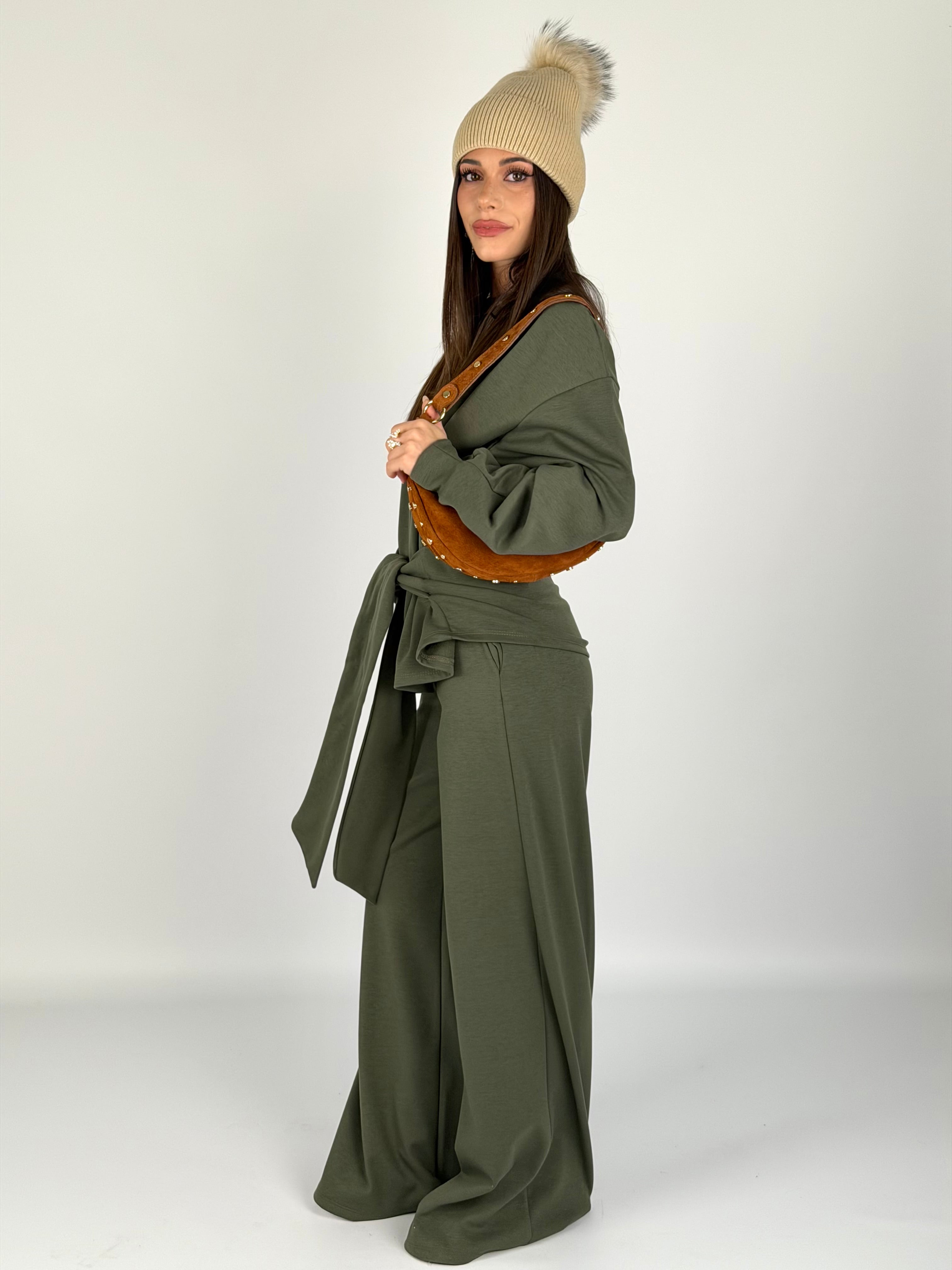 Tuta sportiva Elena verde