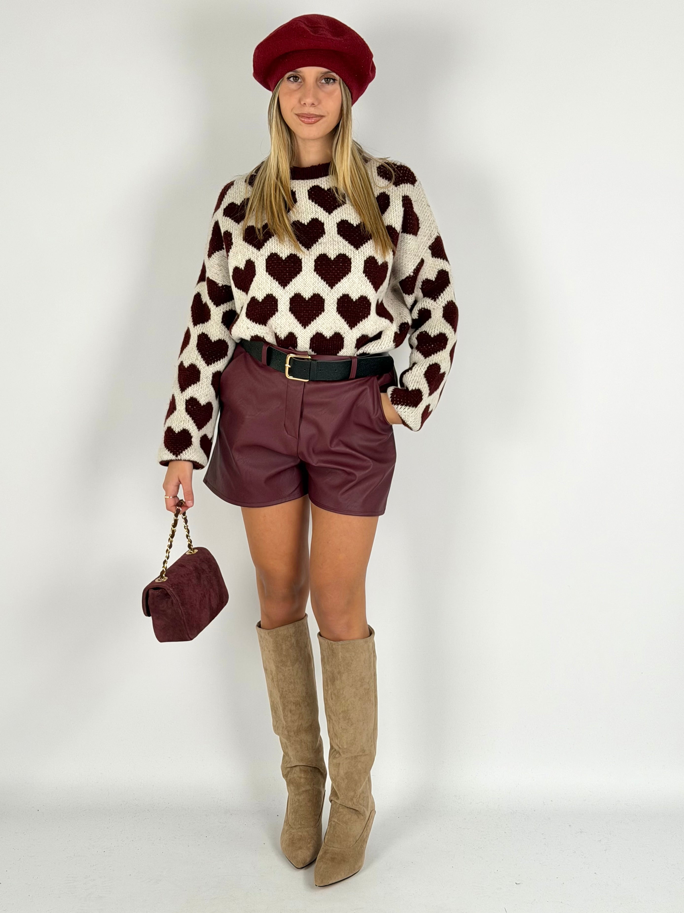 Short Firenze prugna