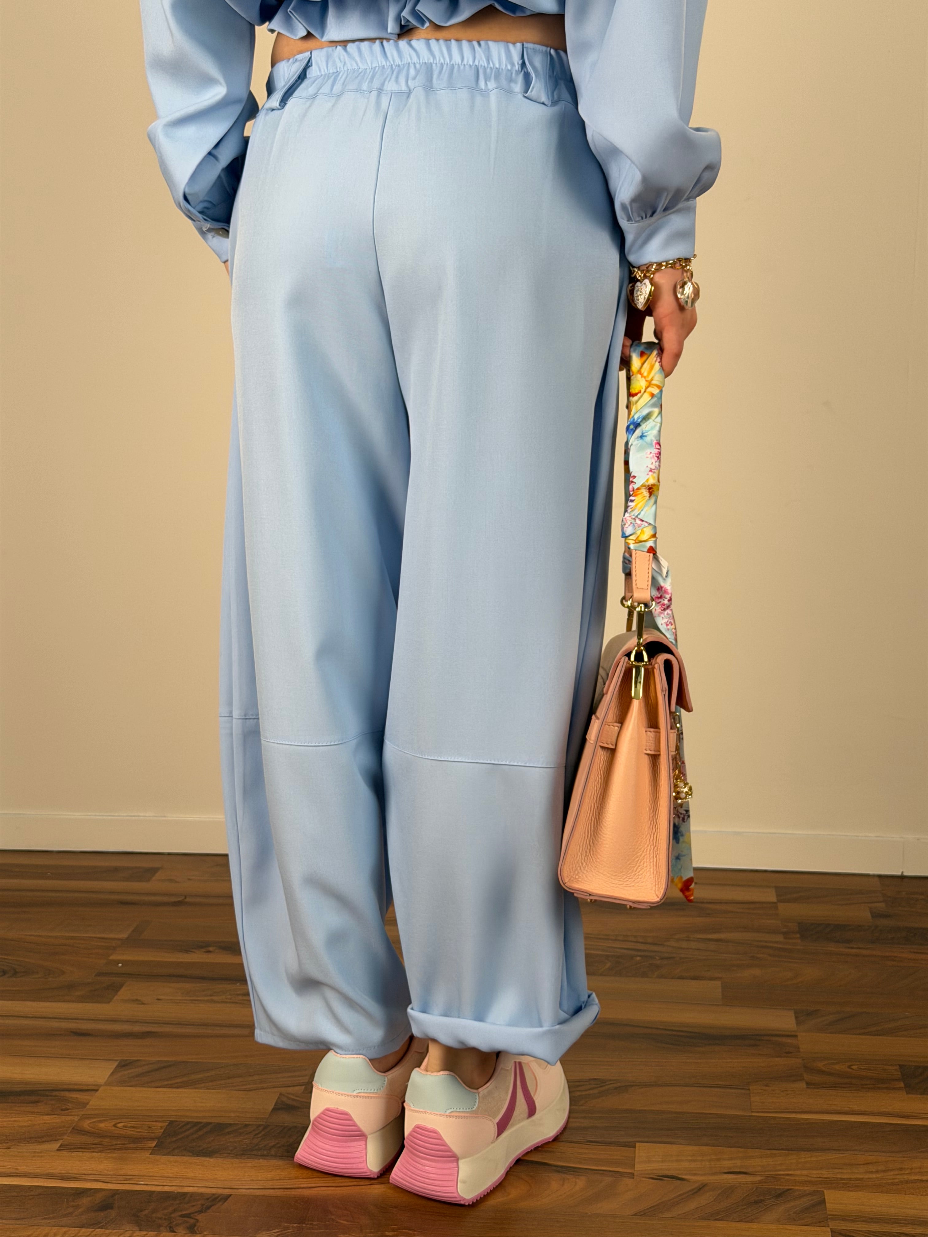 Pantalone Sally celeste