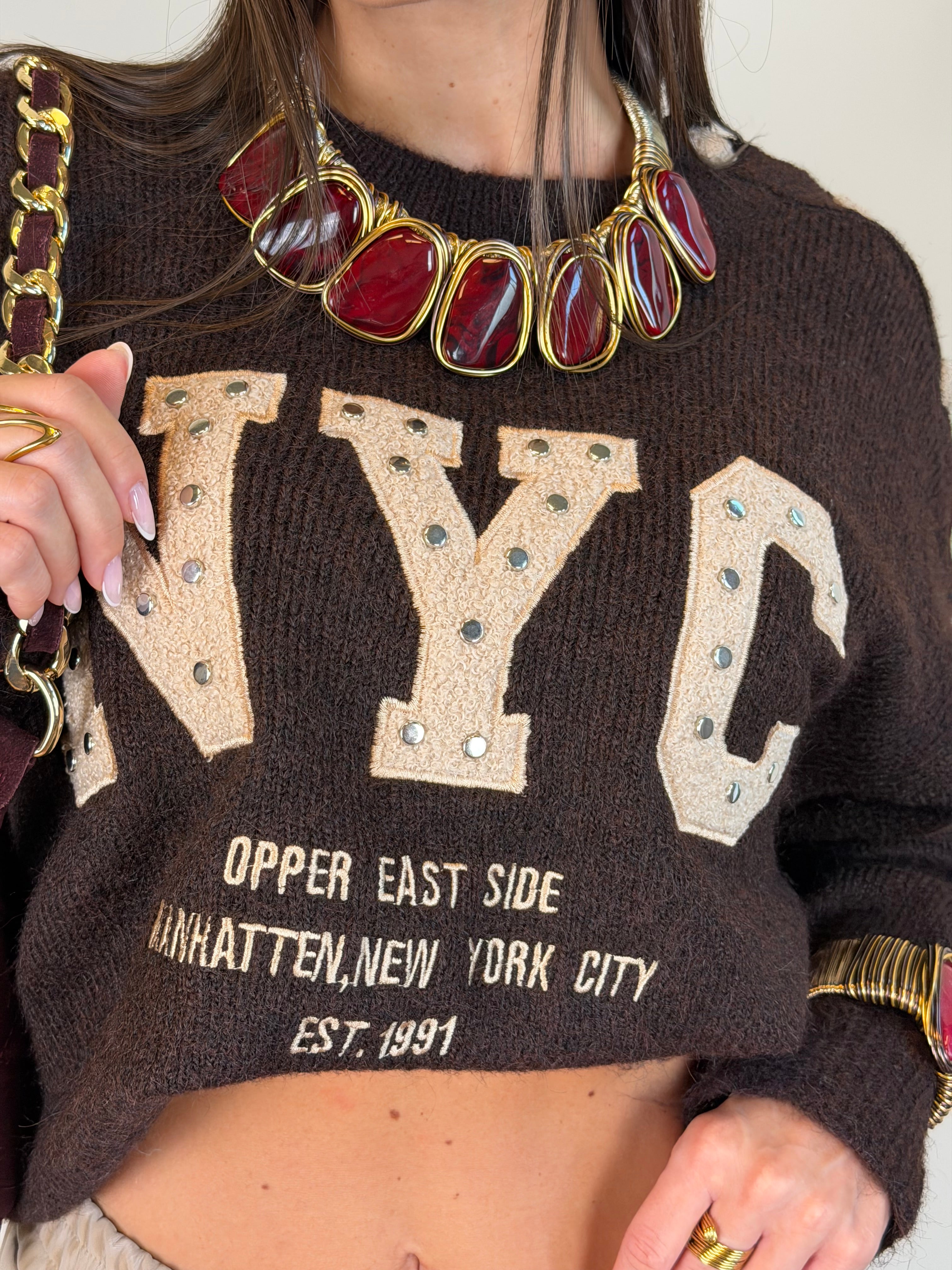 Maglia New York City moro