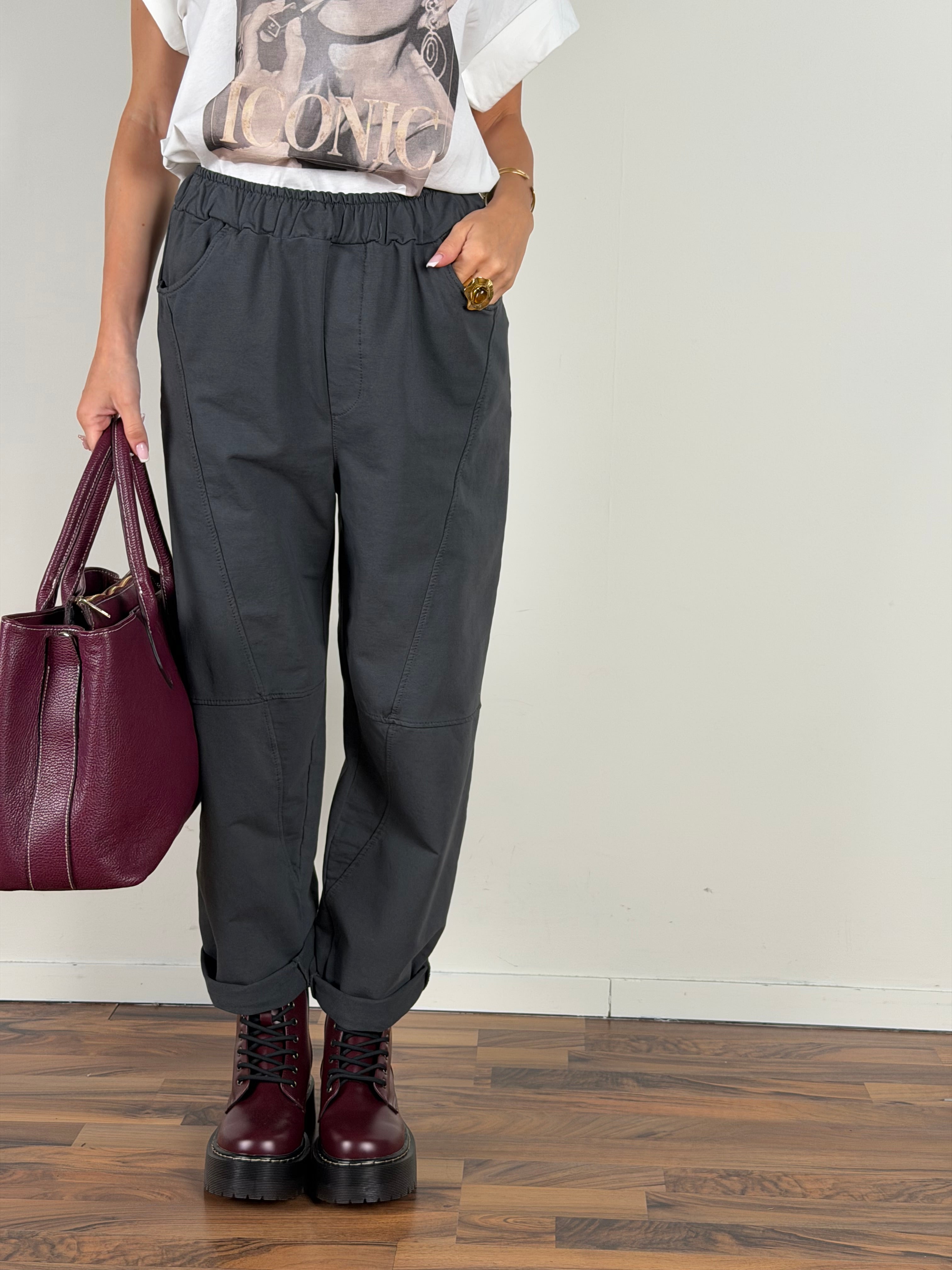 Pantalone Divine grigio