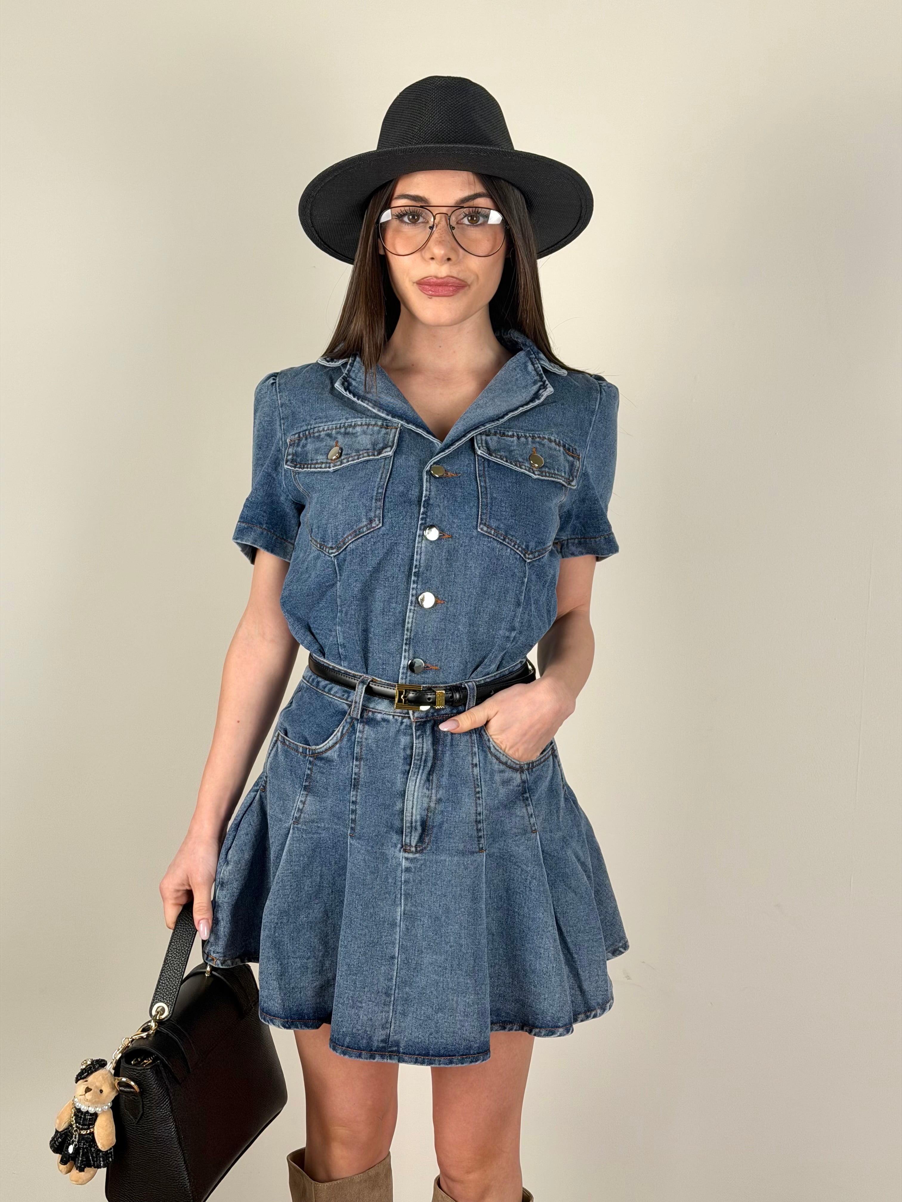 Abito denim Safi