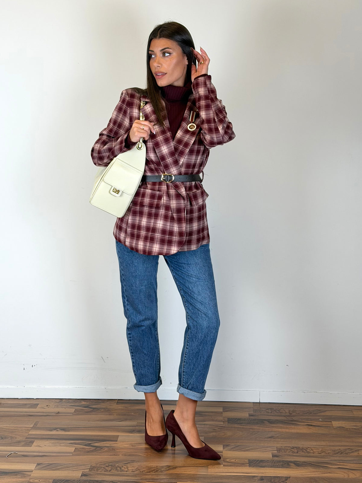 Giacca Mary bordeaux