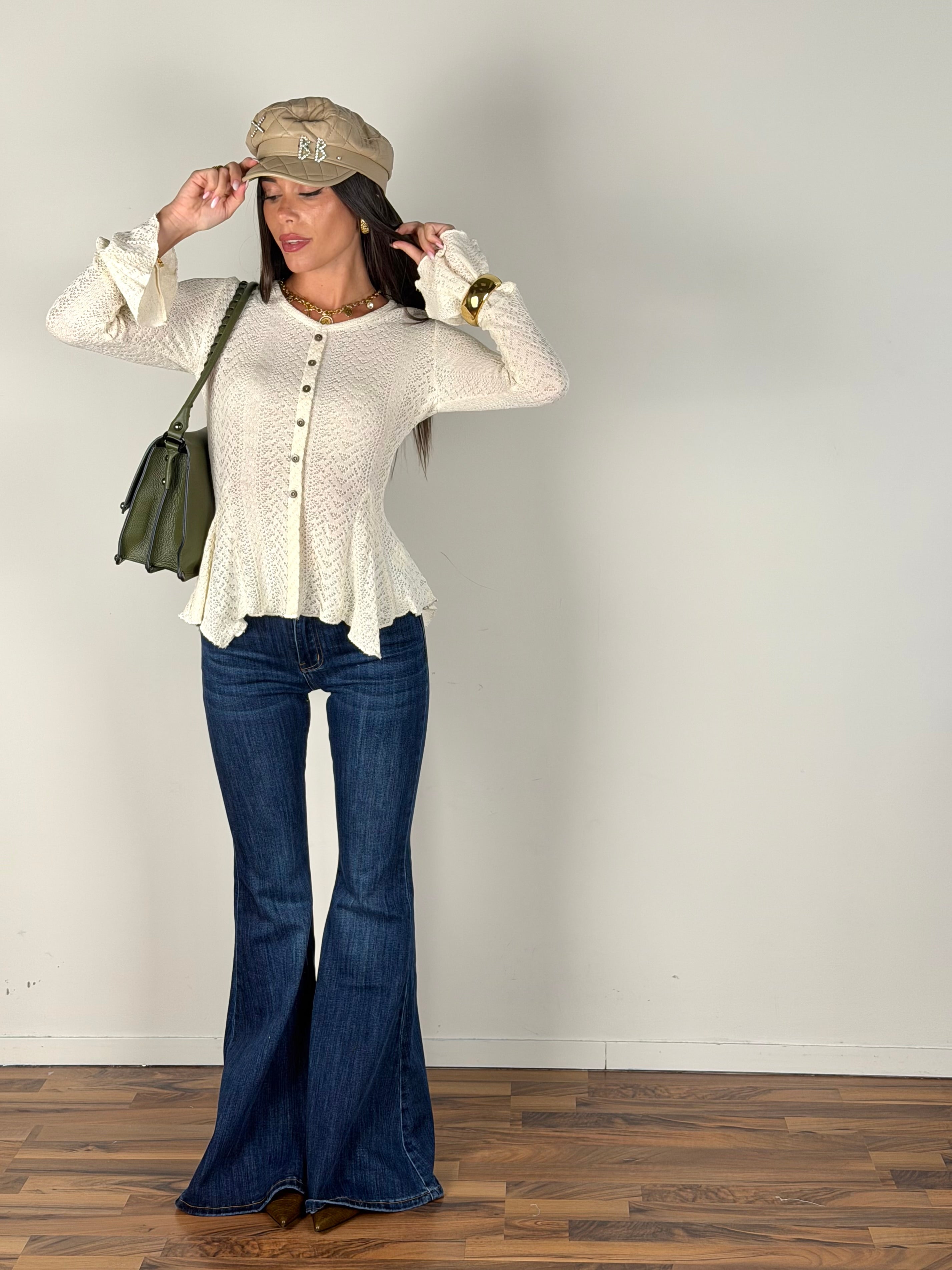 Maglia Dafne beige