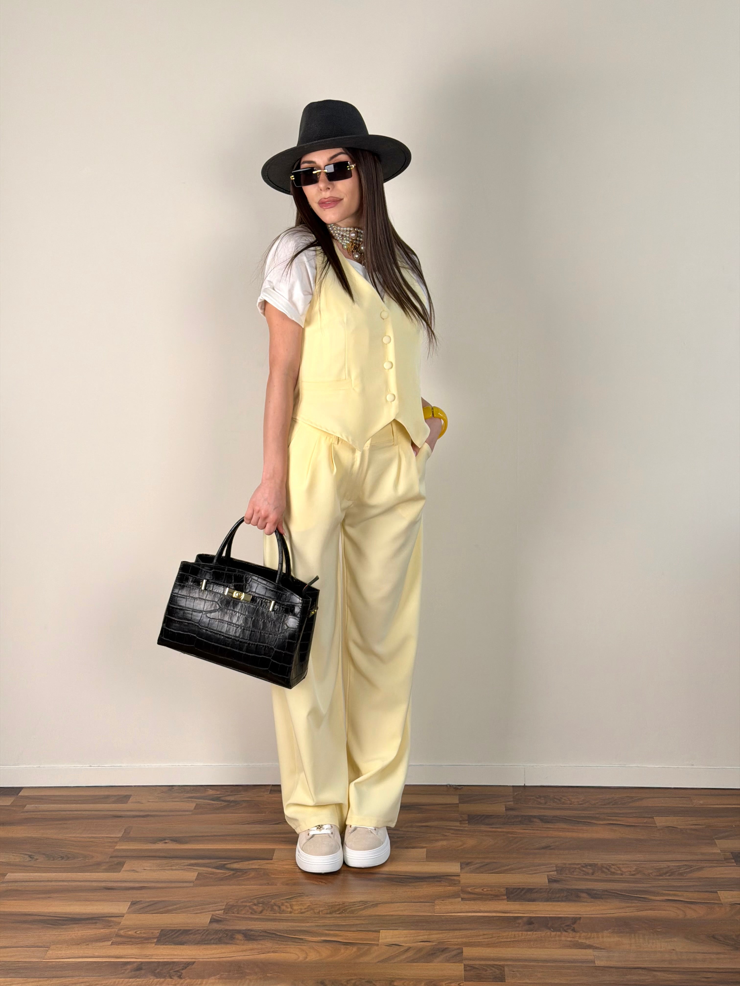 Gilet Luxe giallo