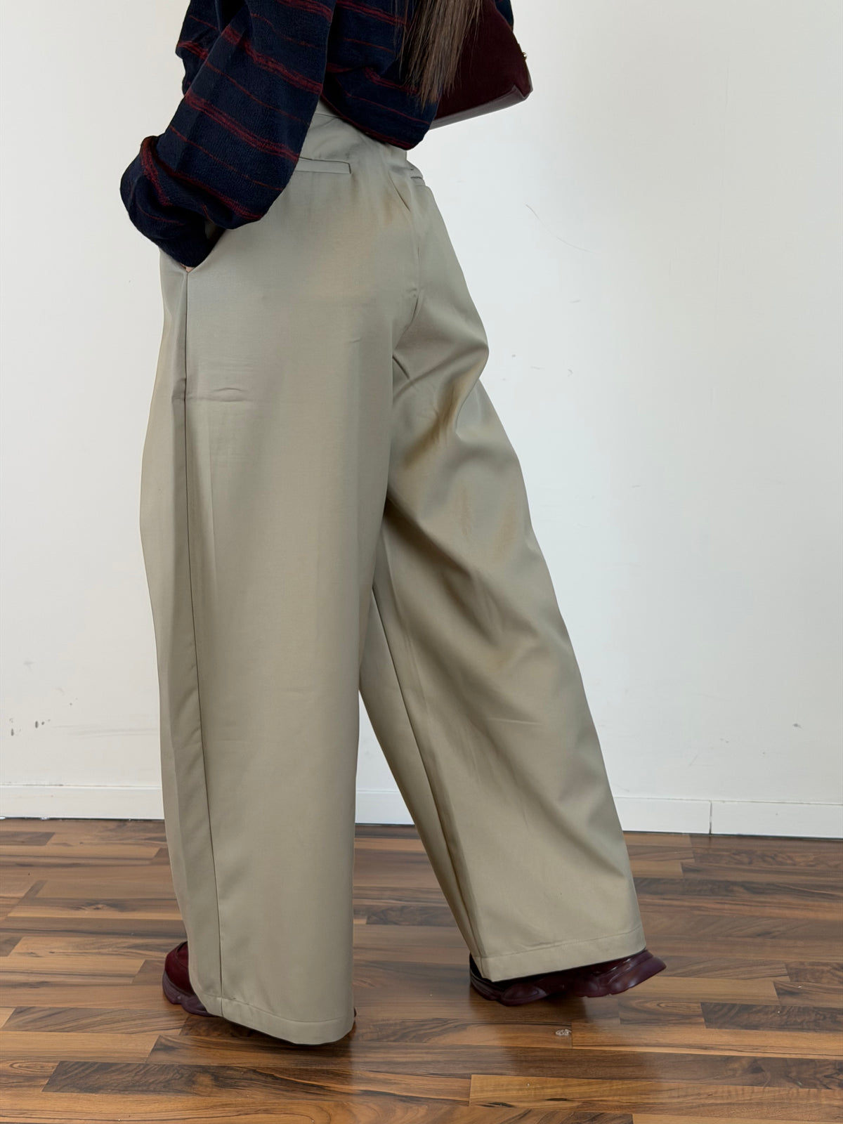 Pantalone old school beige