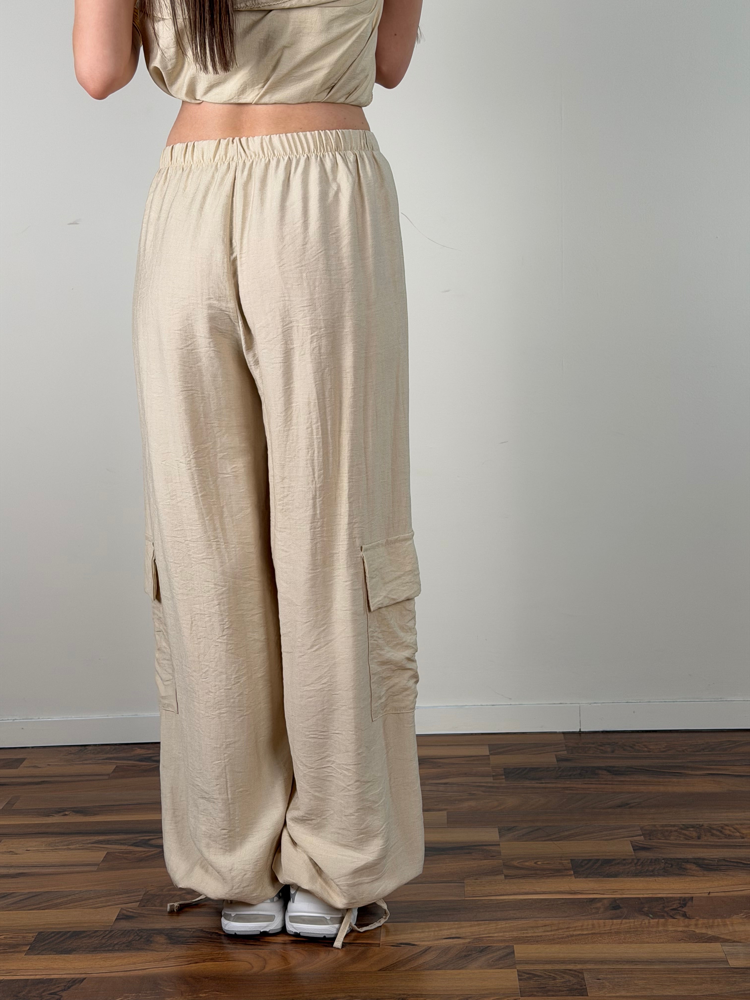 Pantalone Twist beige
