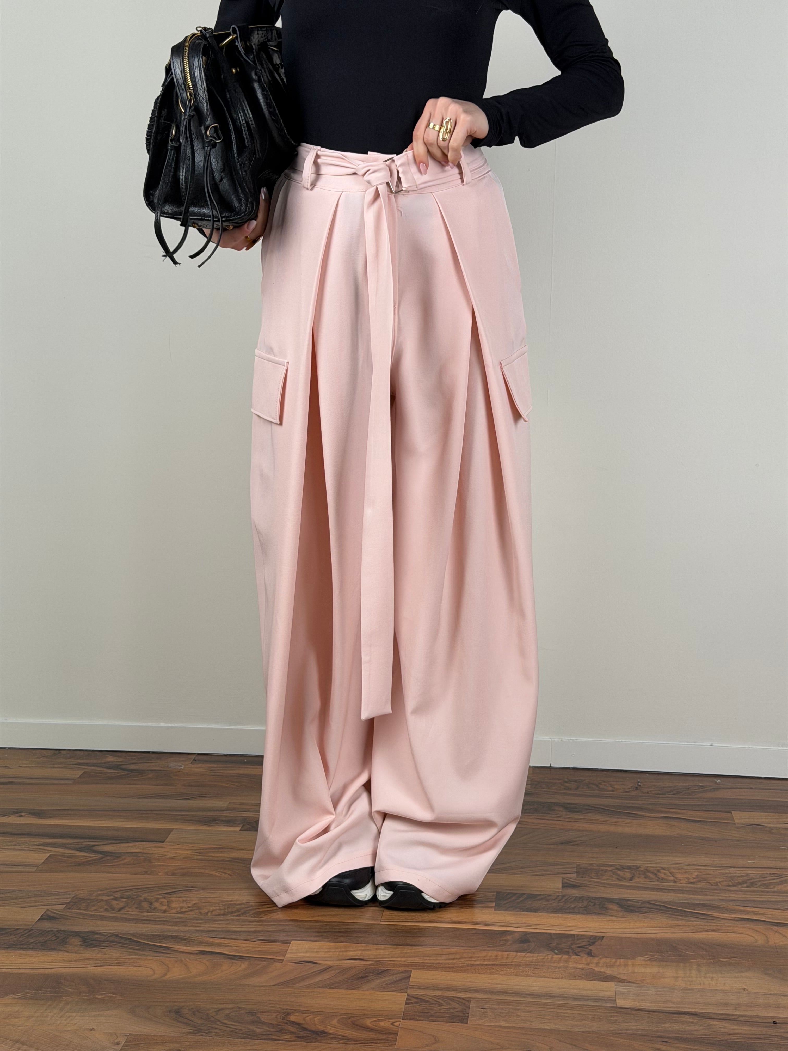 Pantalone Monica rosa