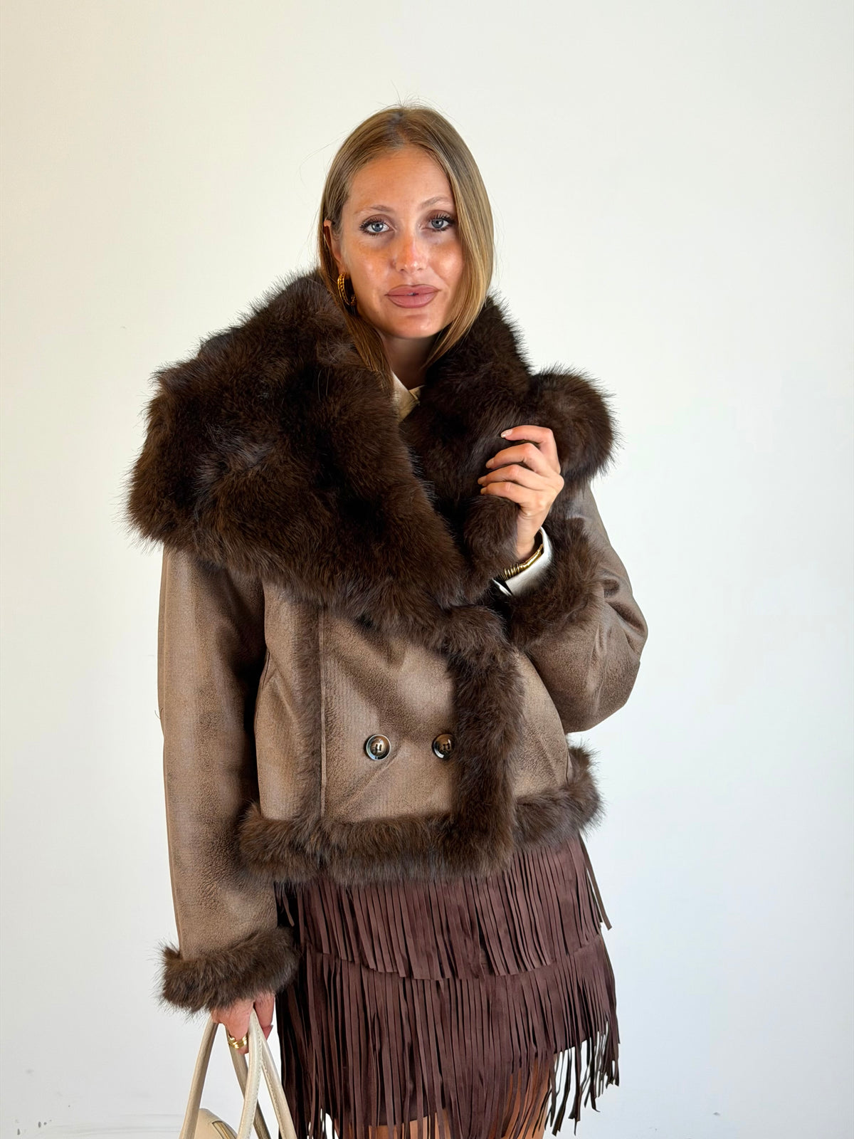 Pelliccia reversibile Jacqueline moro