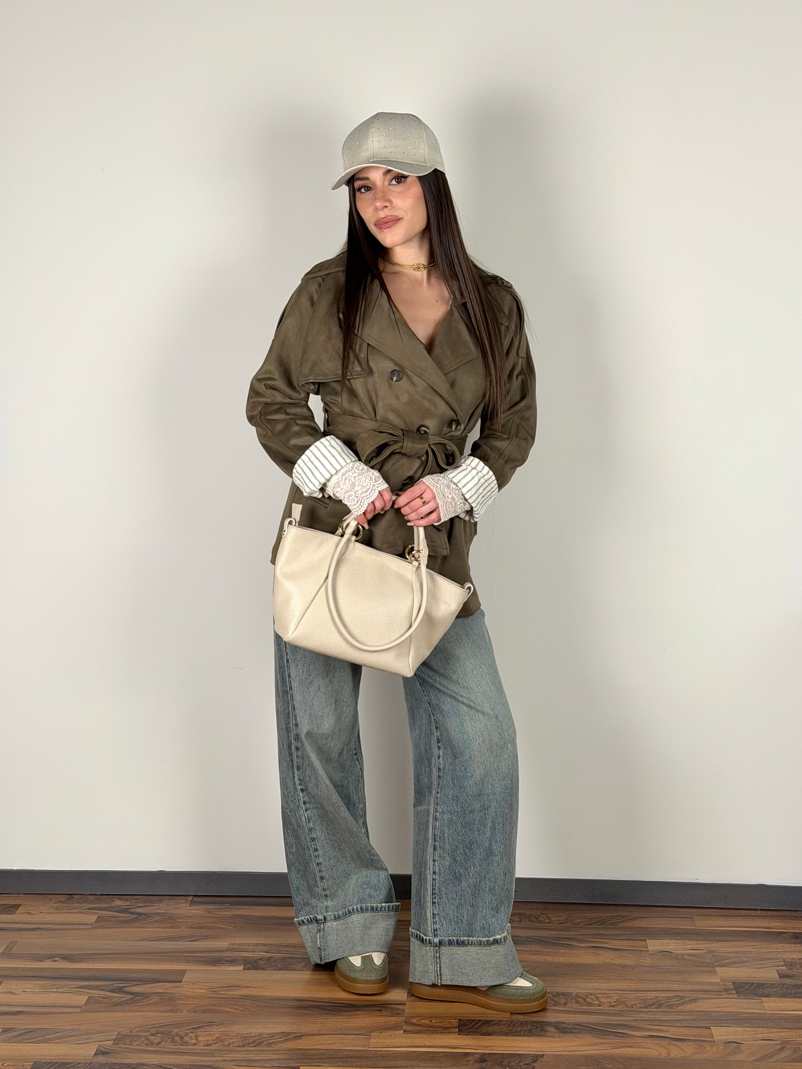 Trench Corinne verde