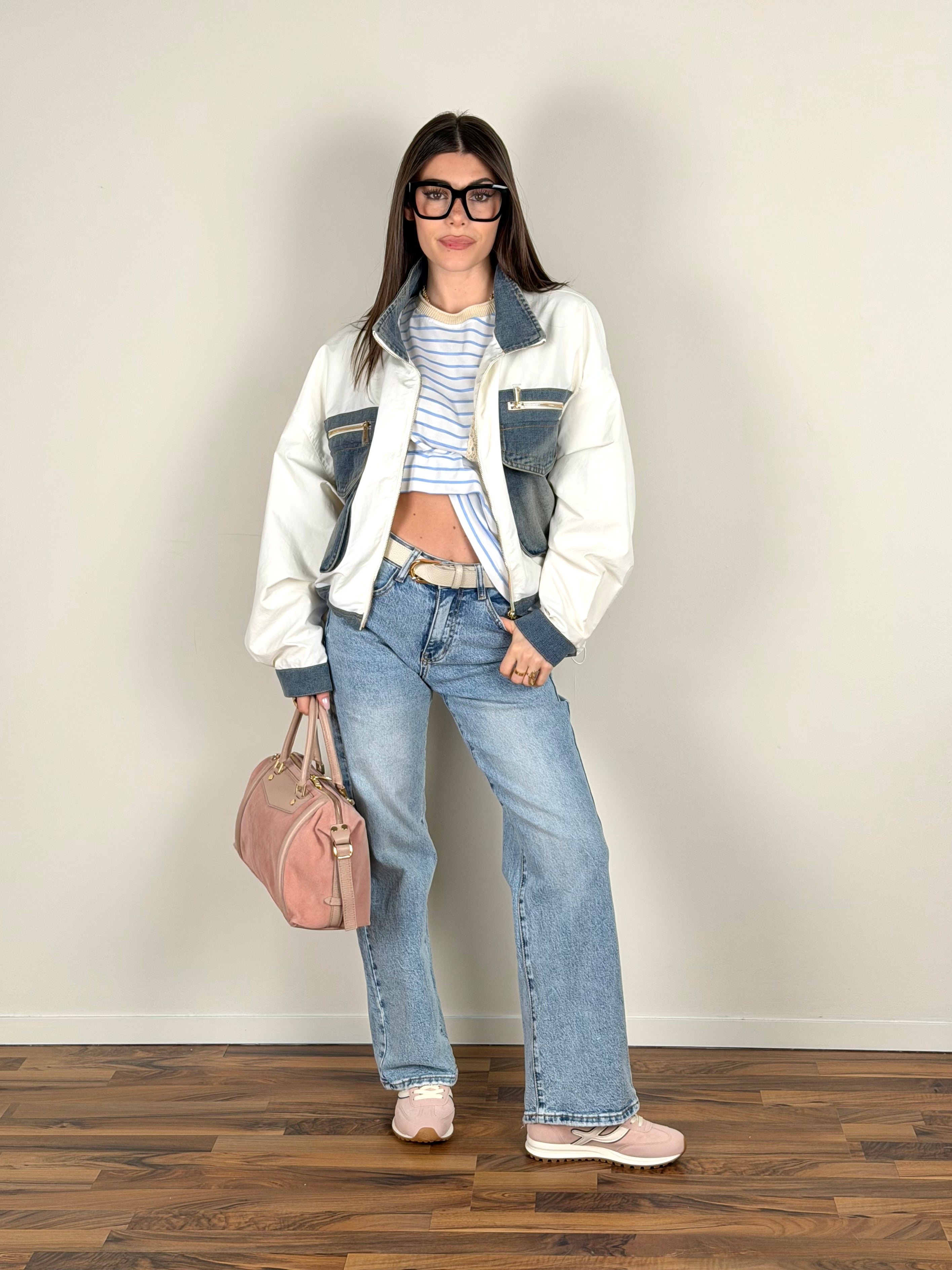 Bomber Carly denim