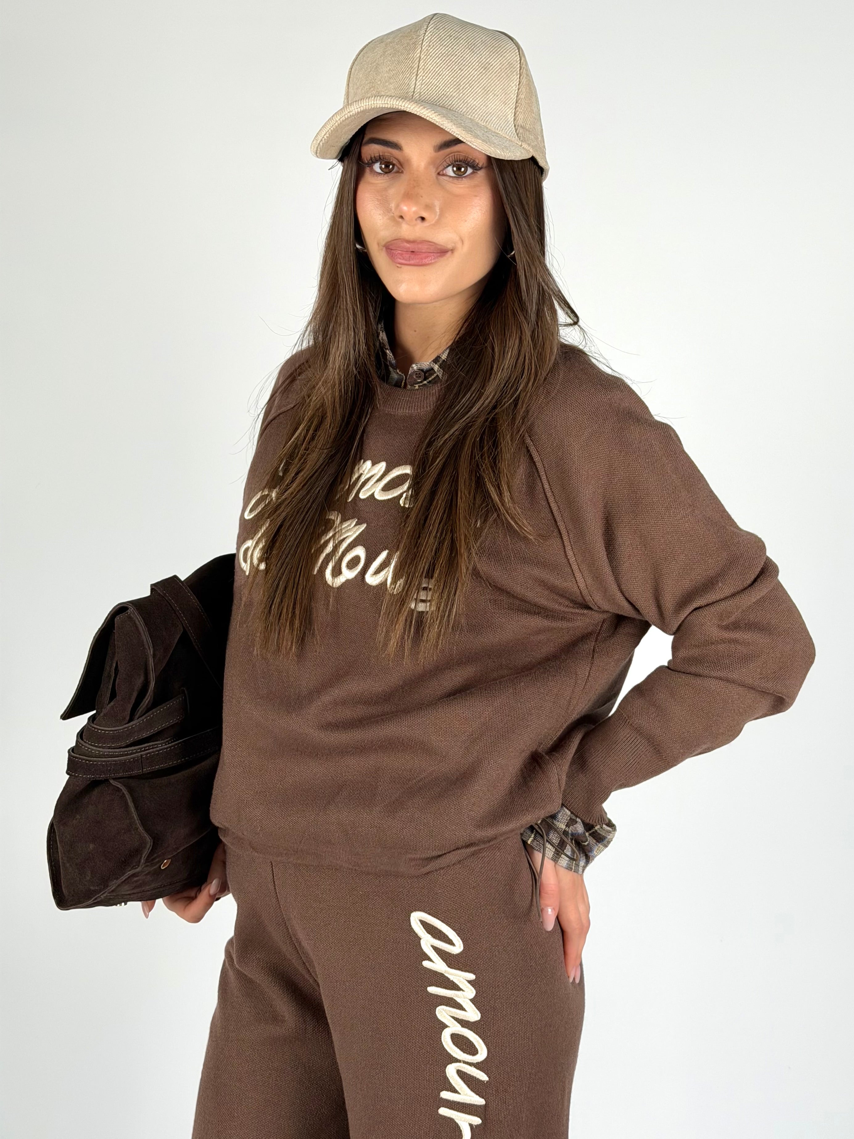 Tuta sportiva L’amour moro