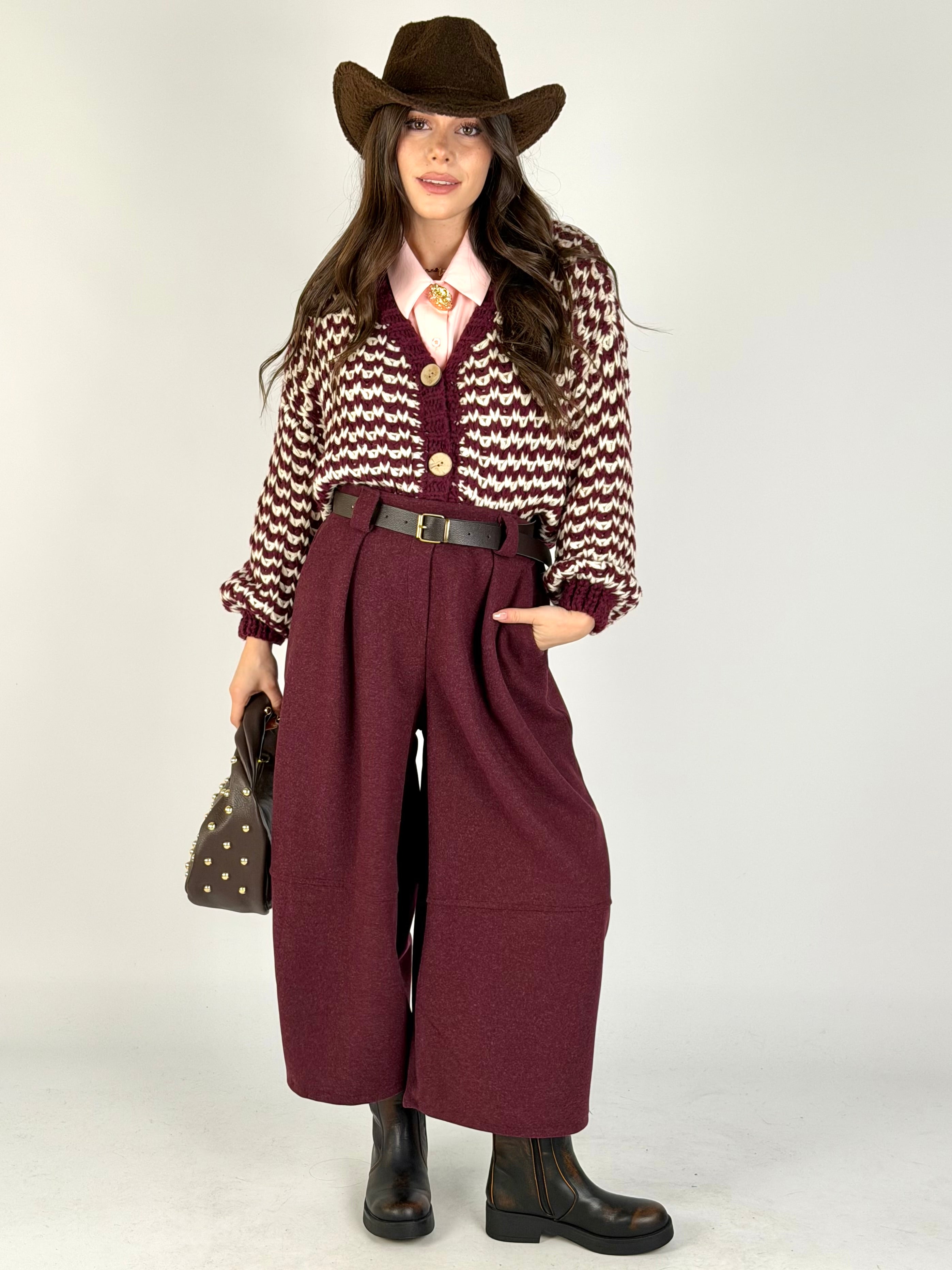 Maglia City Bordeaux