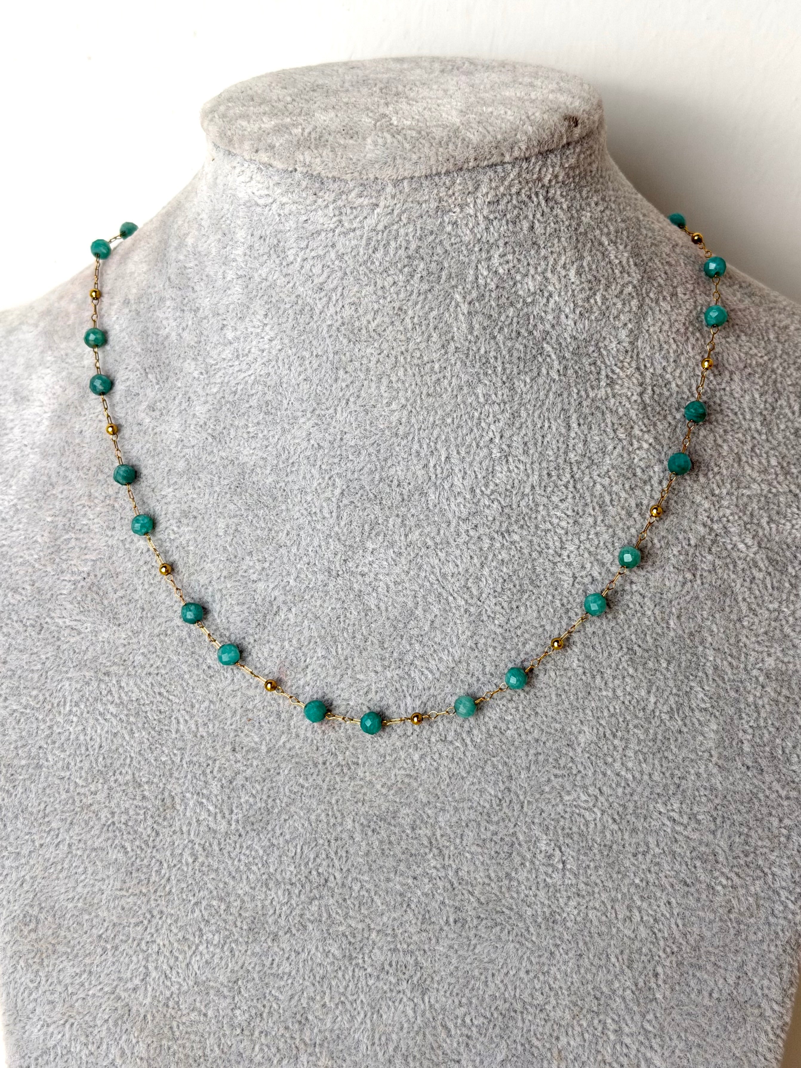 Collana perline- collezione oceano