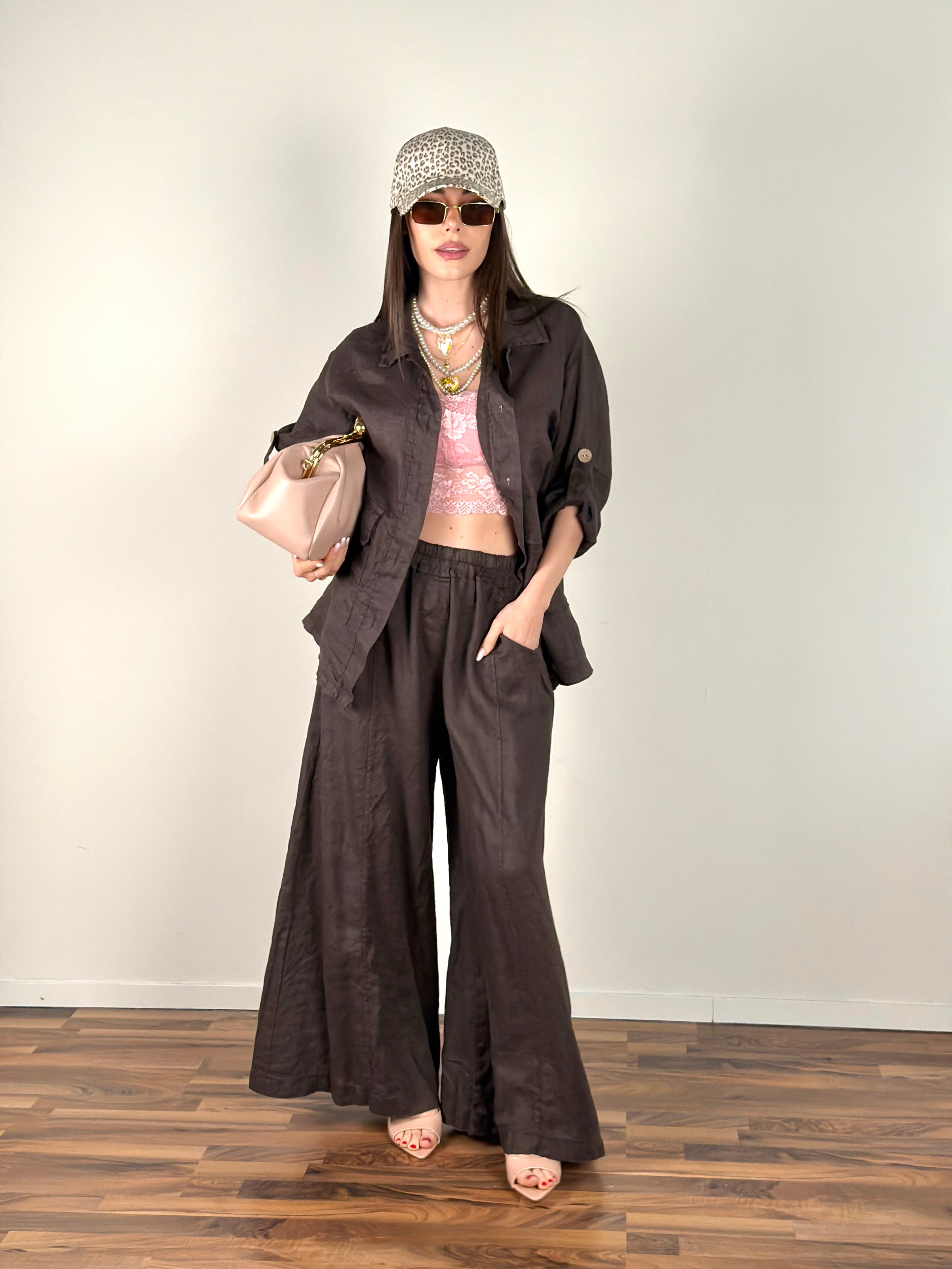 Camicia lino Andrea moro
