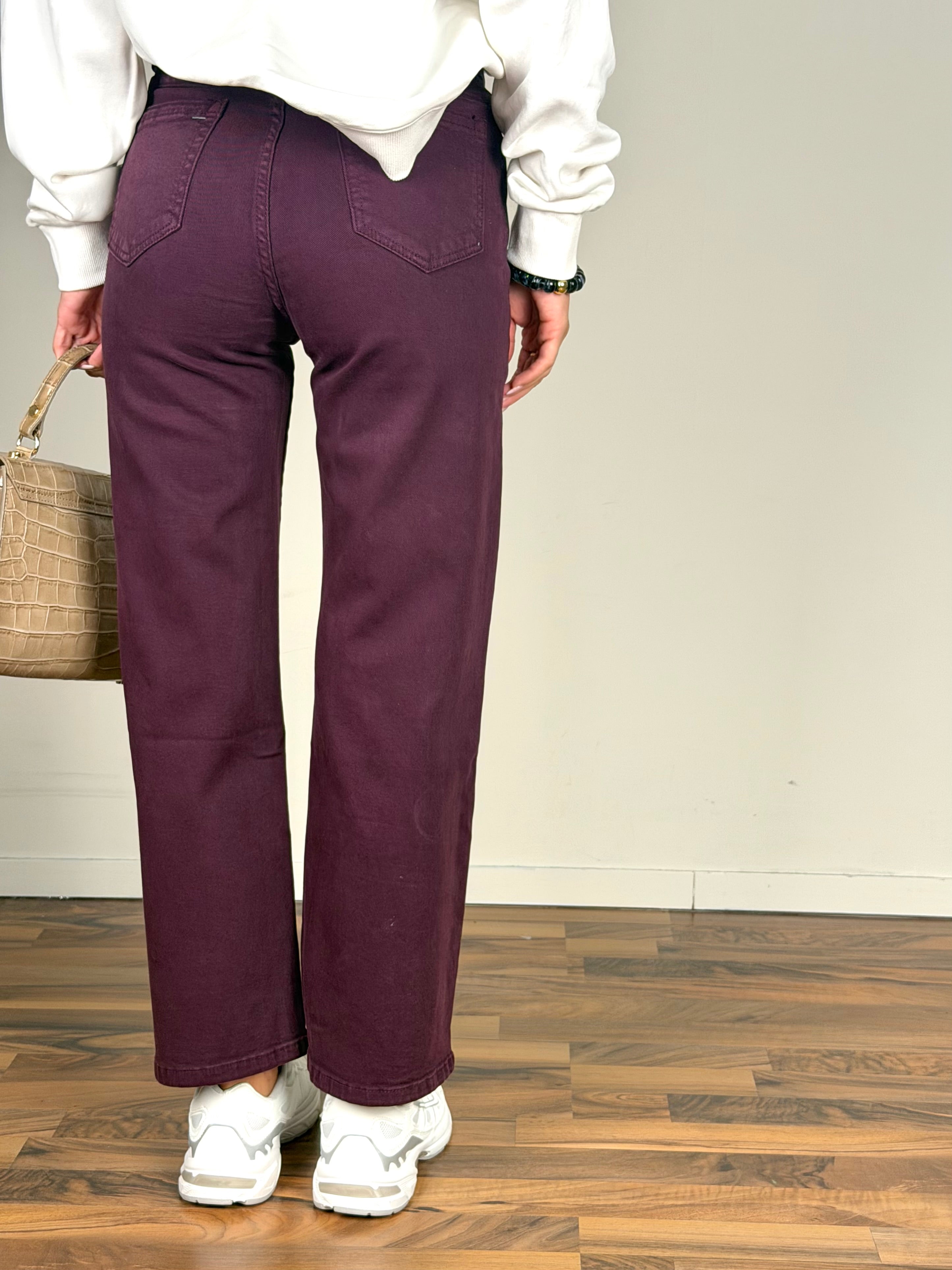 Jeans Indie bordeaux
