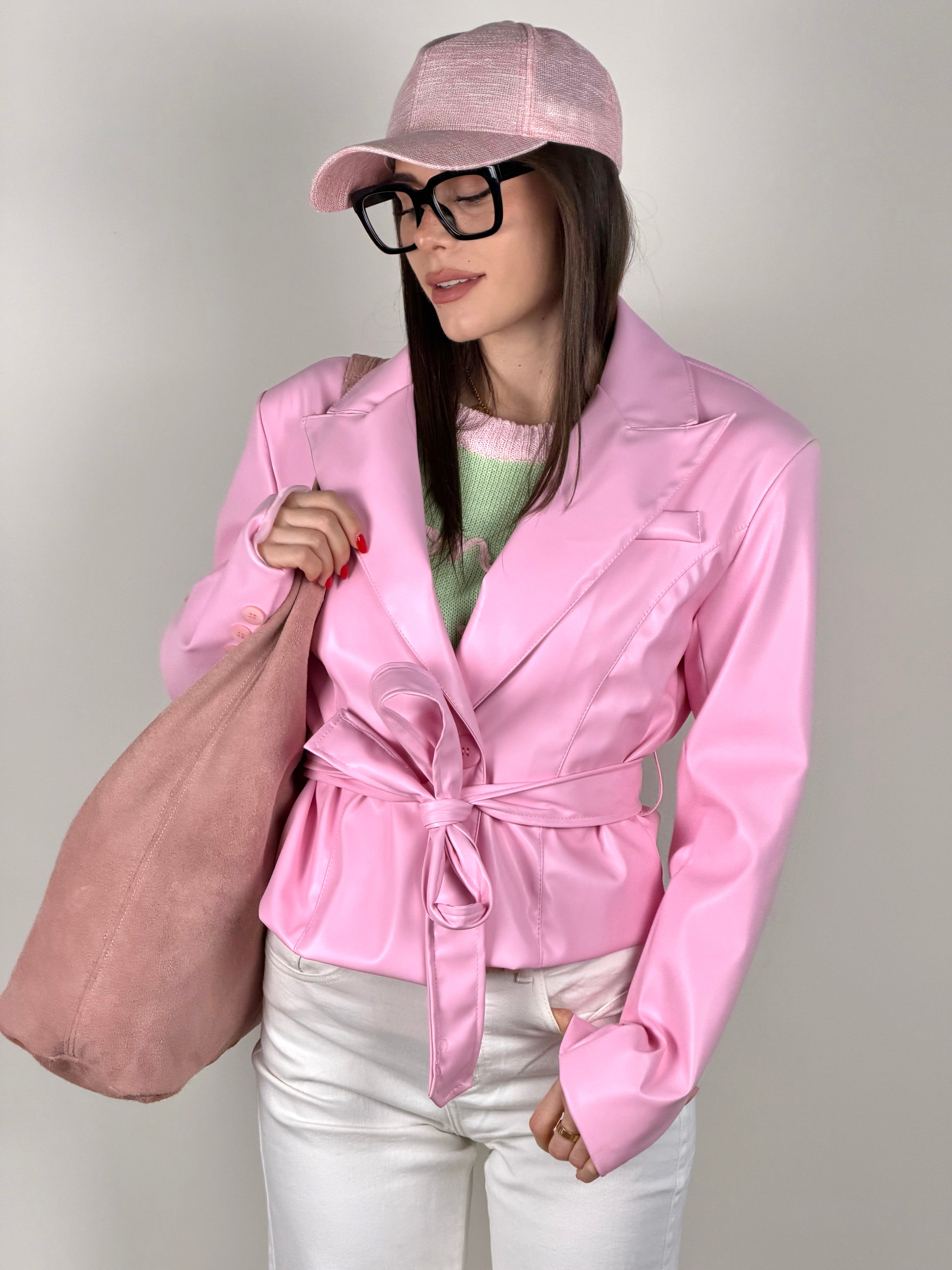 Chiodo Fiocco rosa barbie