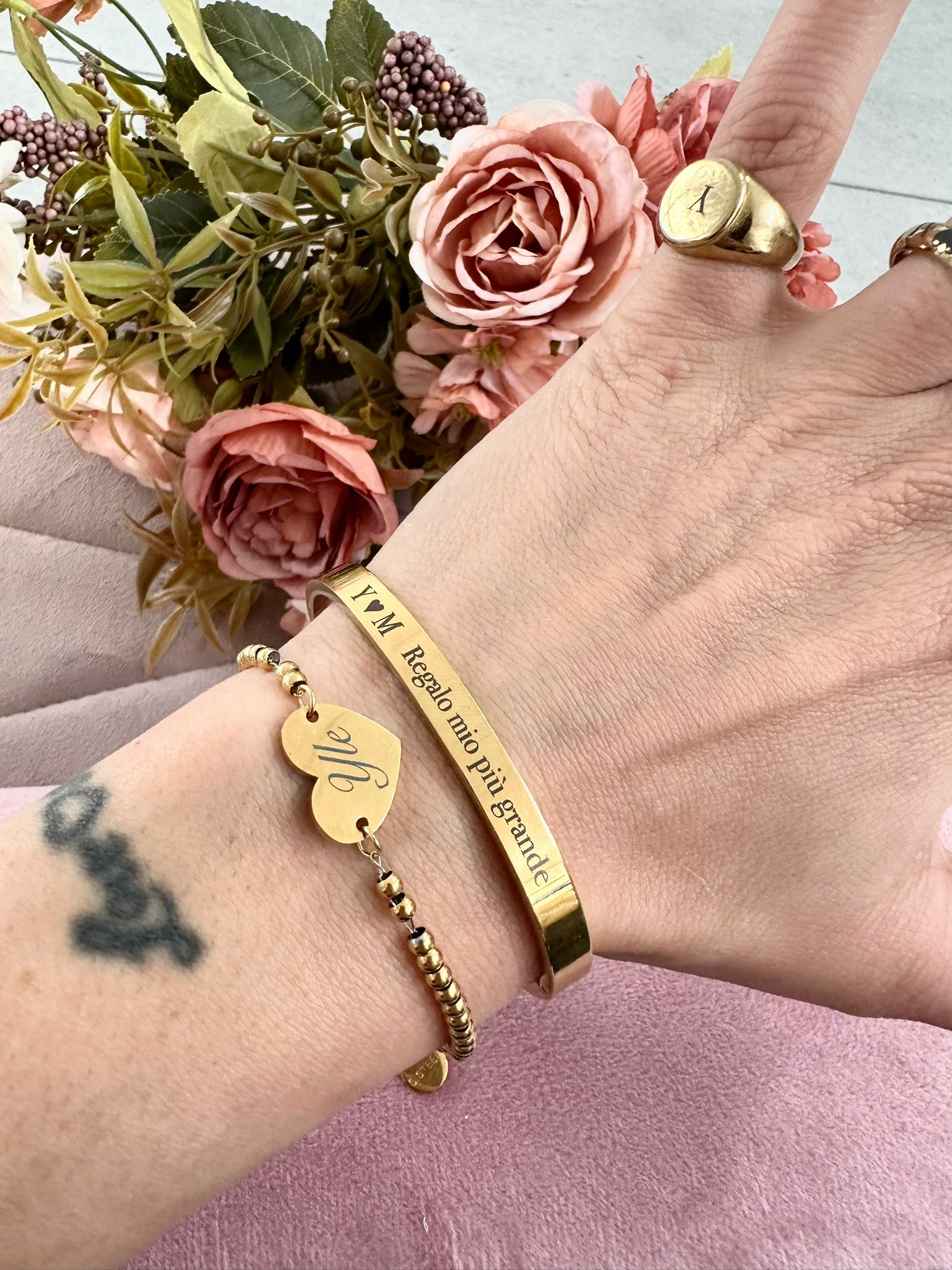 BRACCIALE bangle personalizzabile