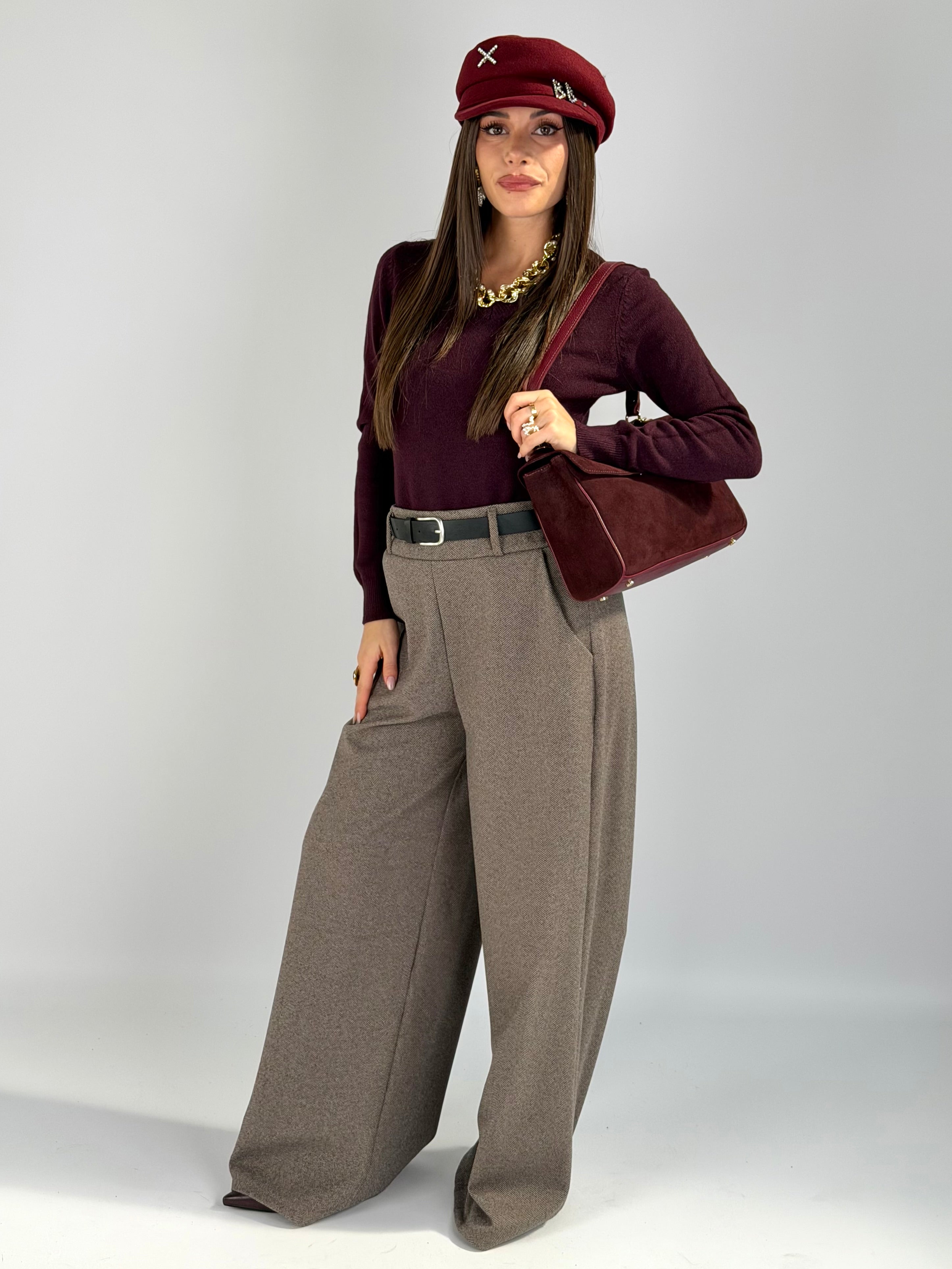 Pantalone completo boucle