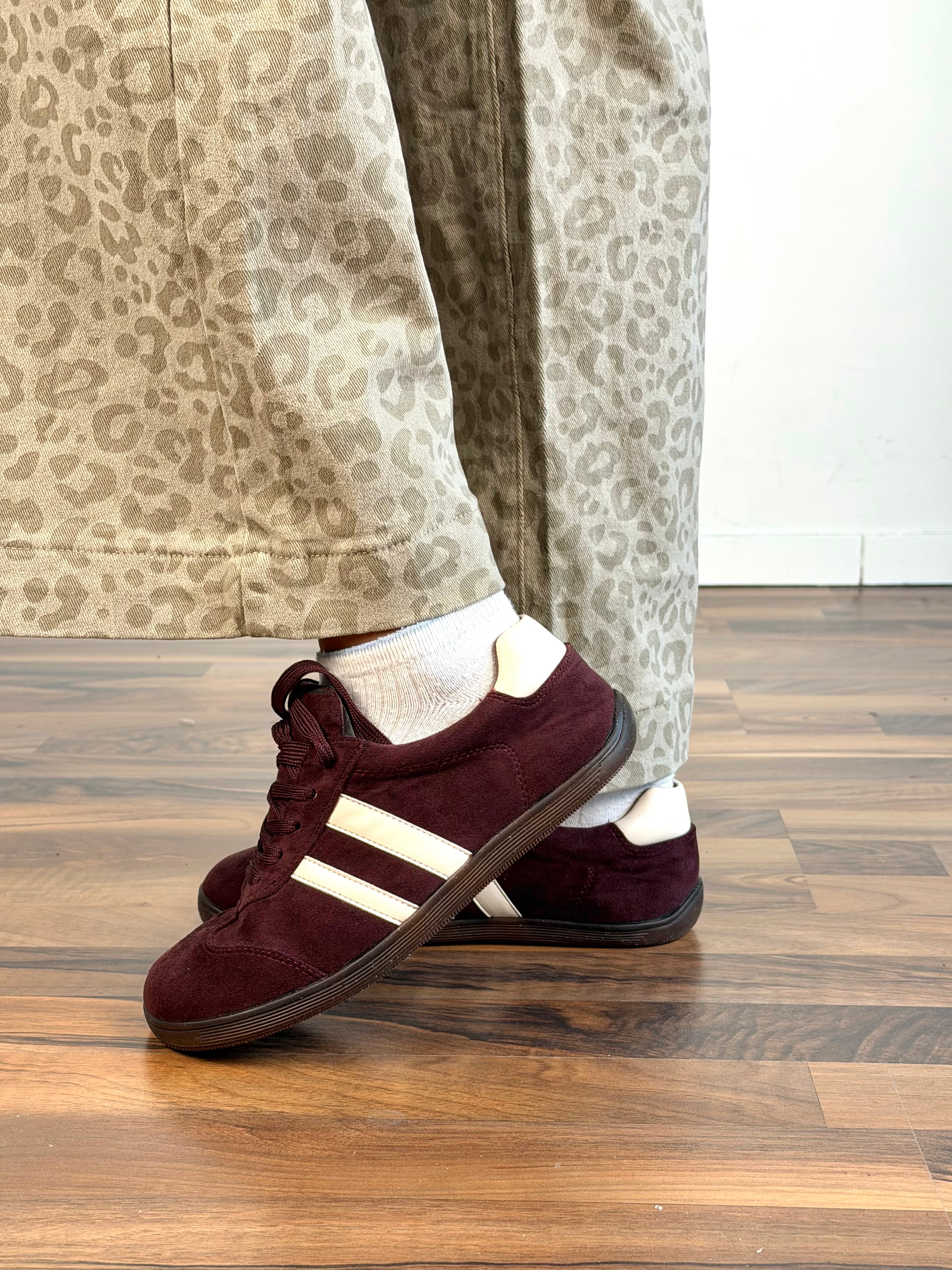 Sneakers Jacqueline bordeaux