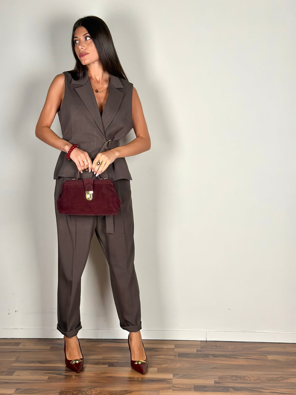 Pantalone Diana moro