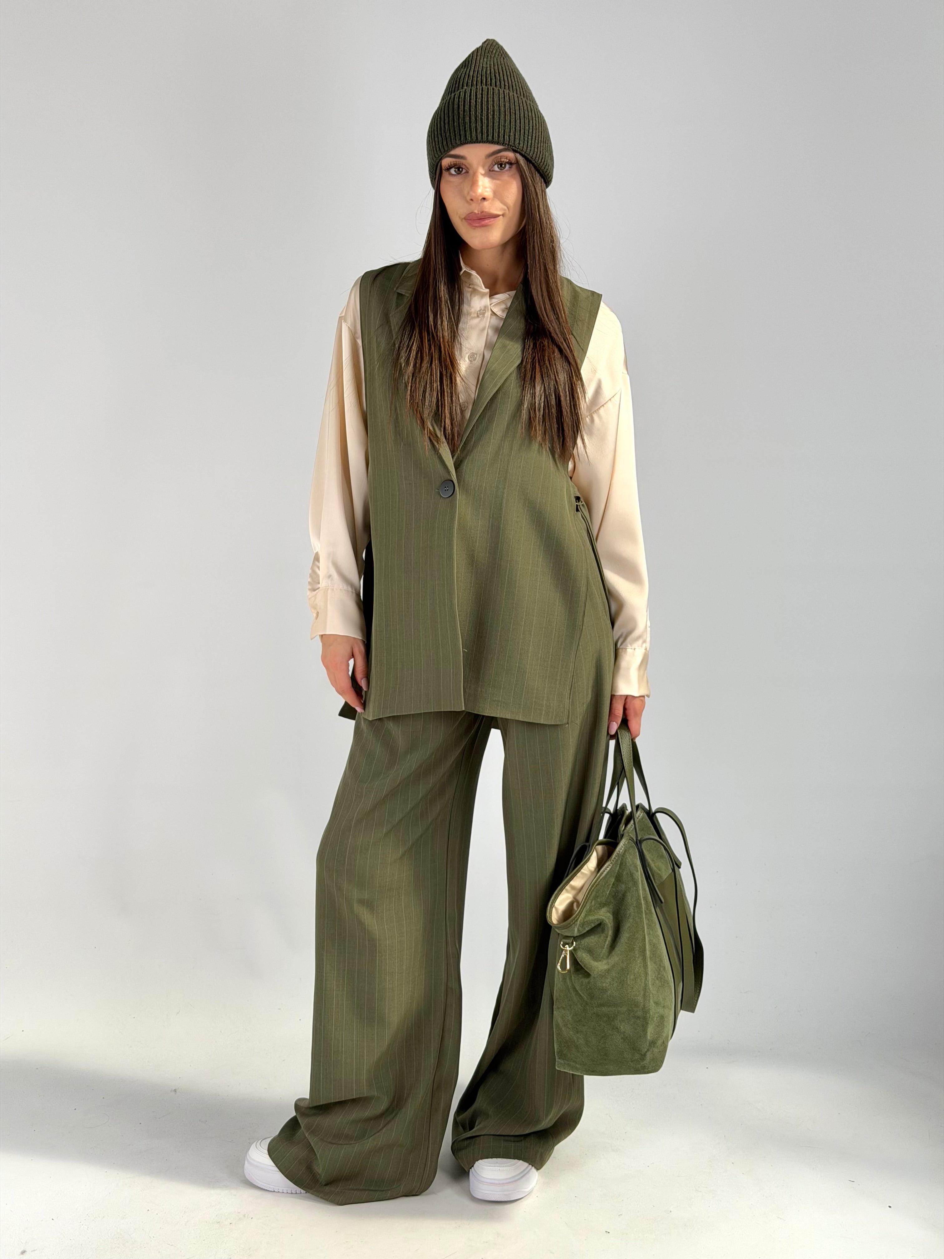 Gilet completo Gloria verde