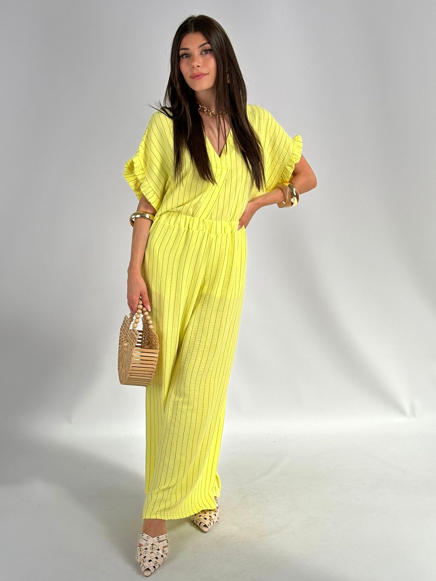 Completo Samantha giallo