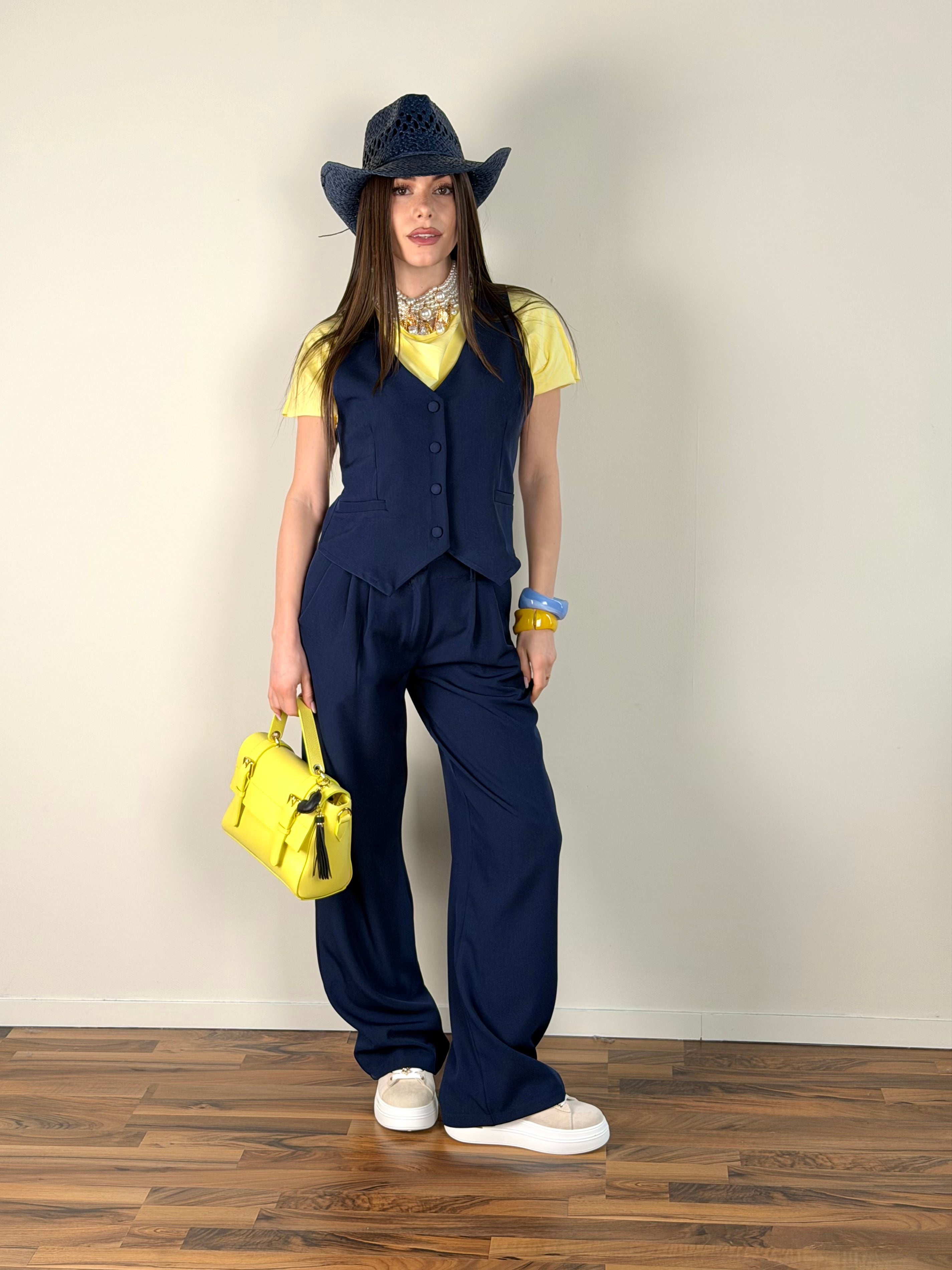 Gilet Luxe blu