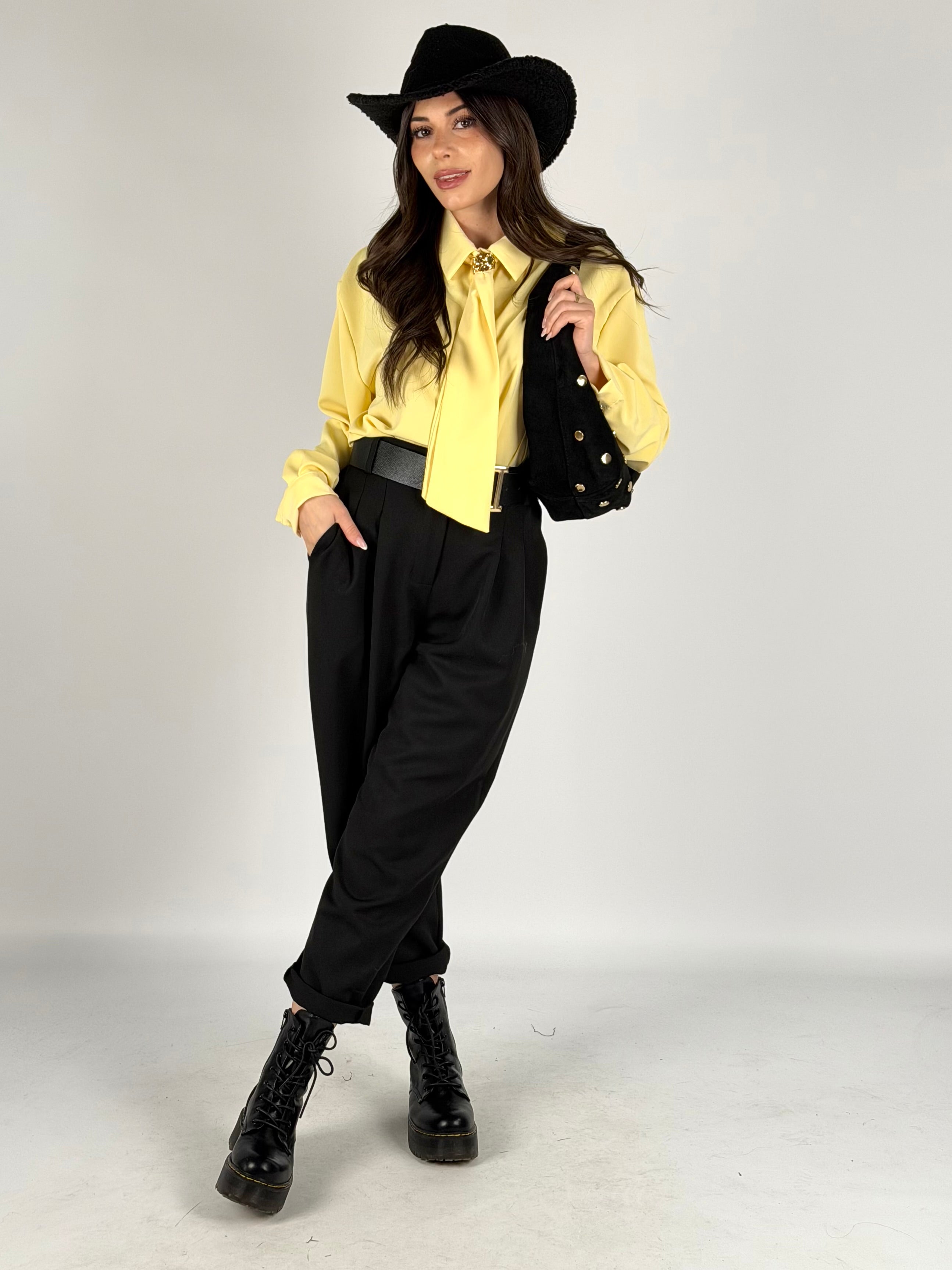 Pantalone Brenda nero